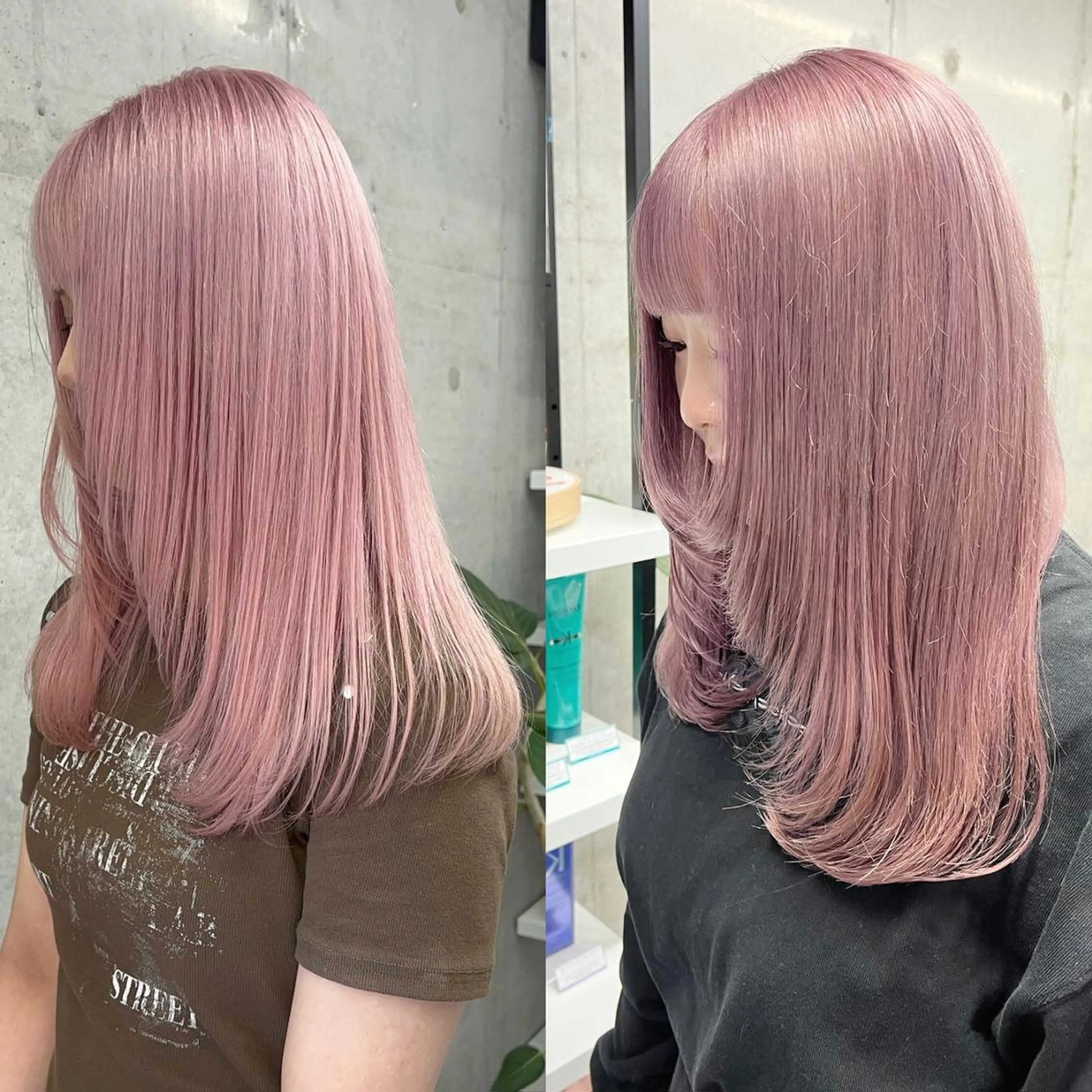 ロング 青木 芽生のヘアスタイル