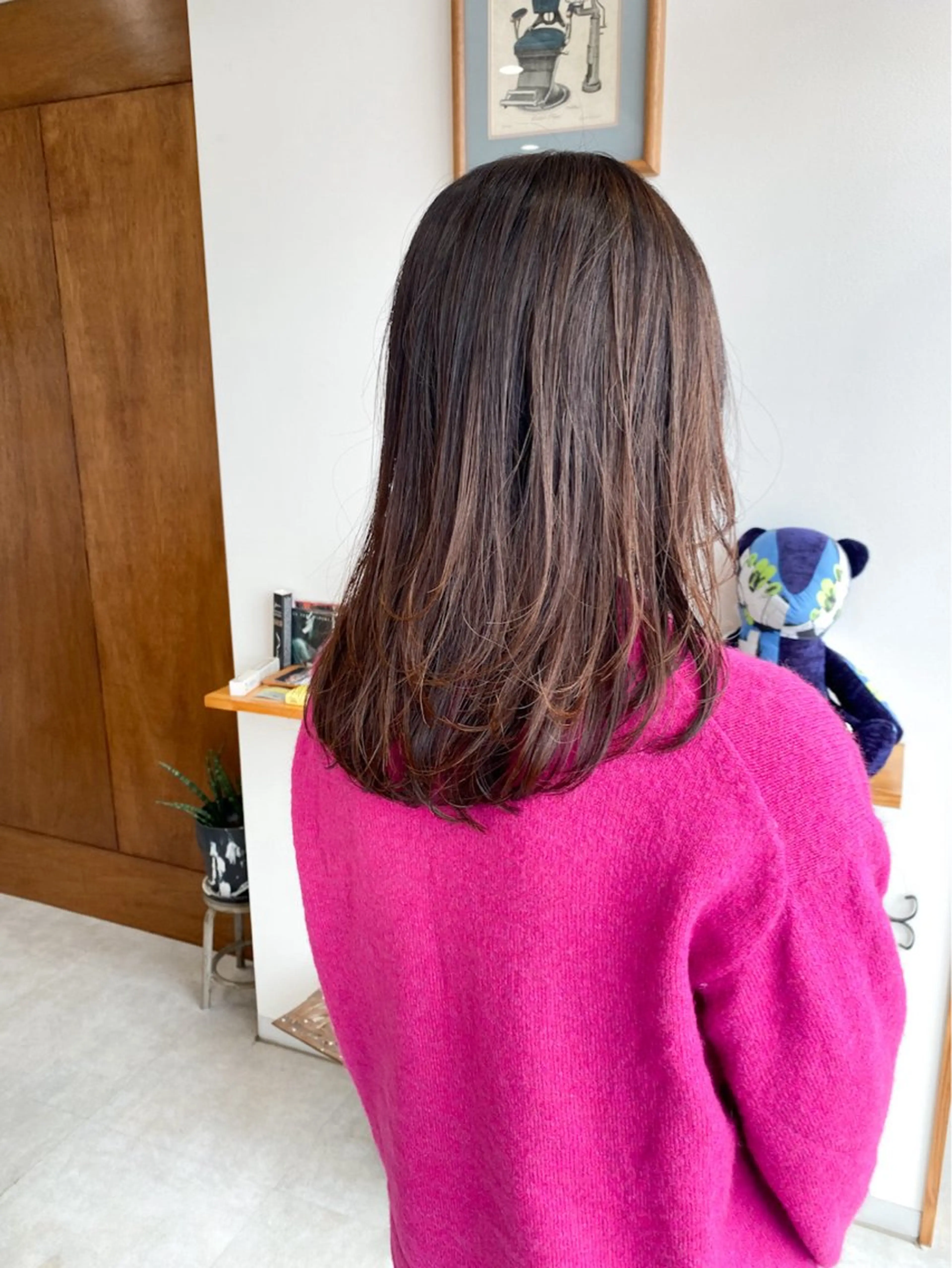 セミロング レイヤーカット it.所属・it. Arisaのヘアスタイル