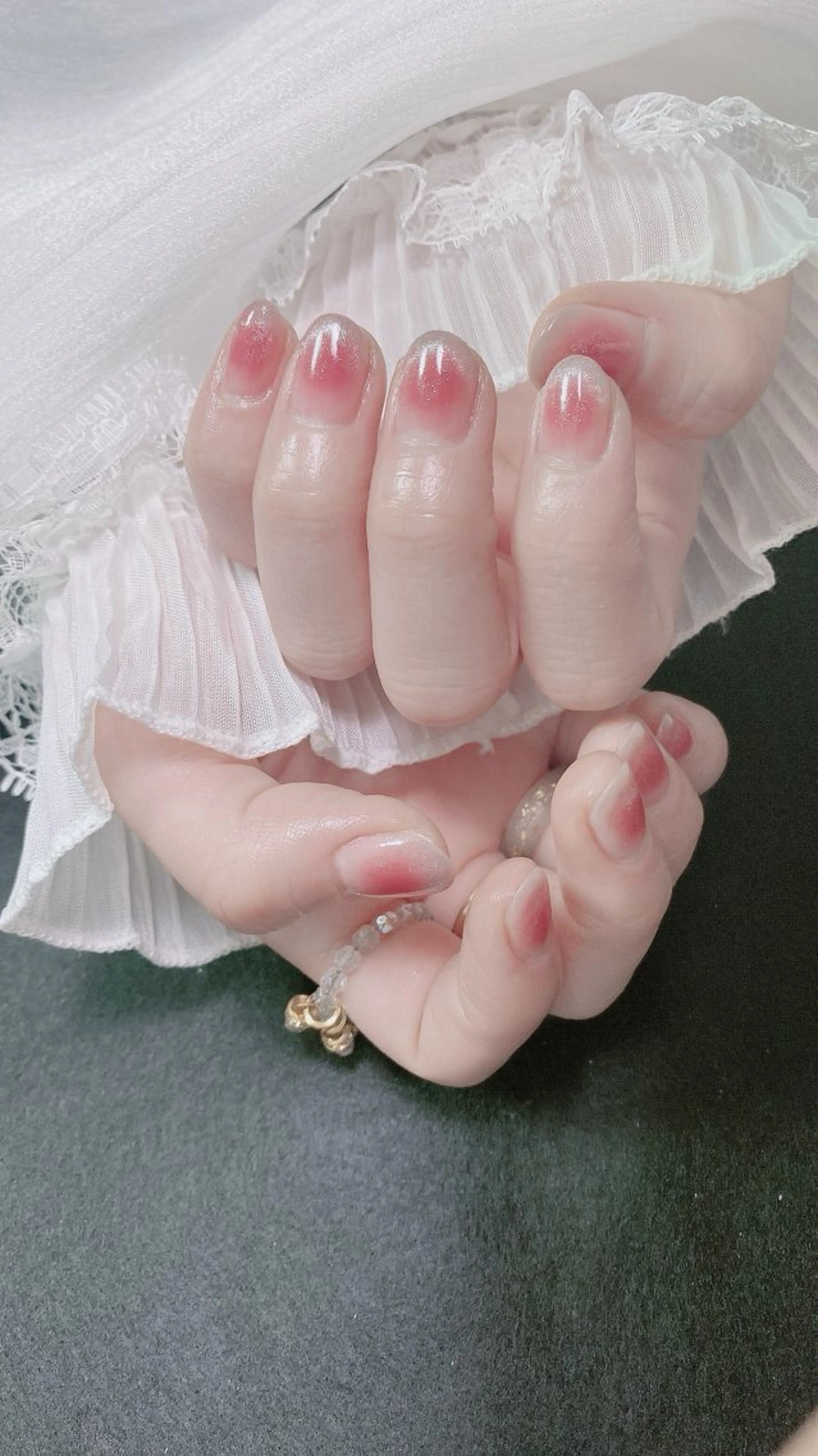 ネイル ハンドネイル オーシャン スカルプネイルサロンのネイルデザイン