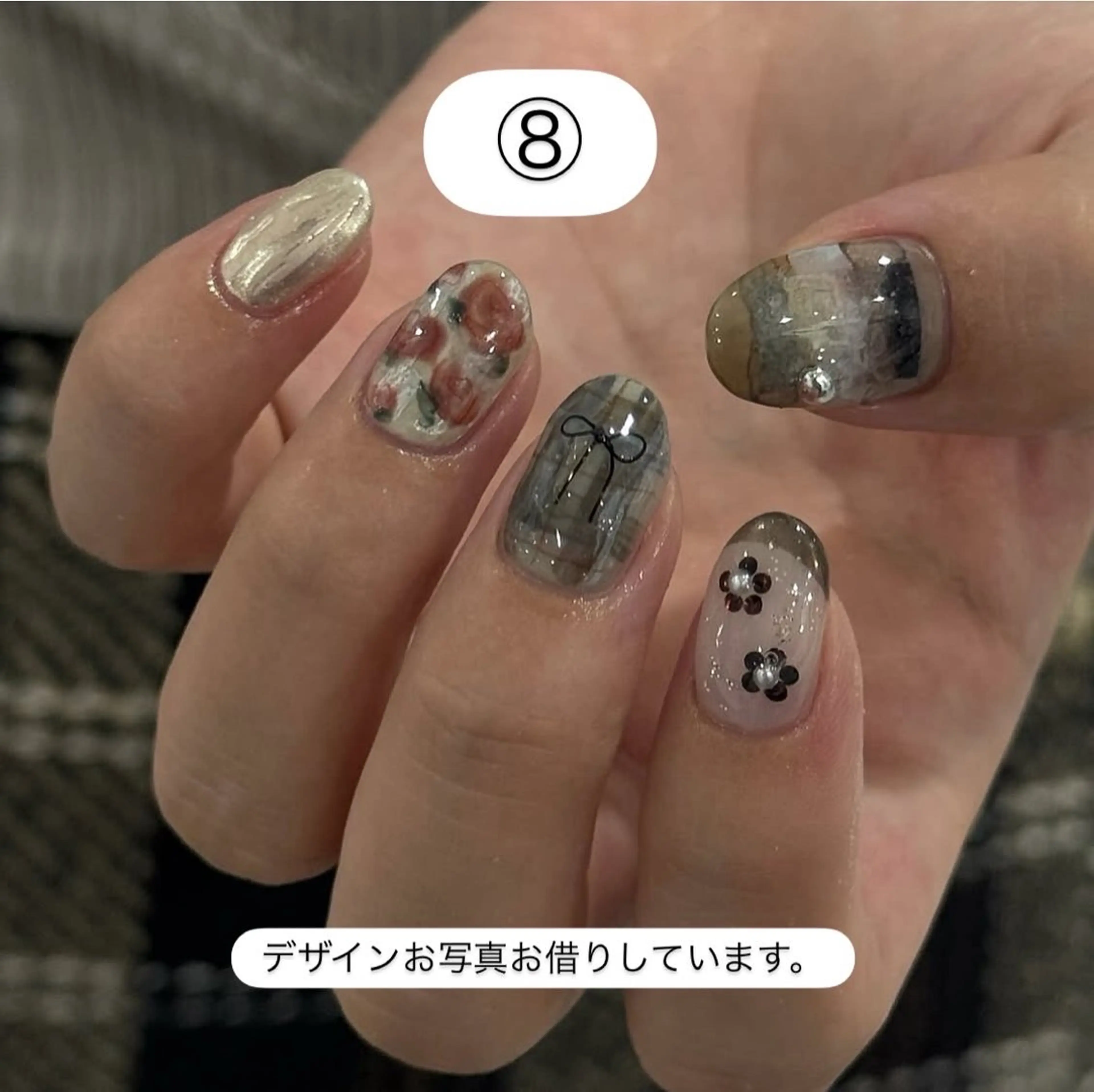 ネイル アートネイル ハンドネイル 【MAXKELLY】 AOYAMAのネイルデザイン
