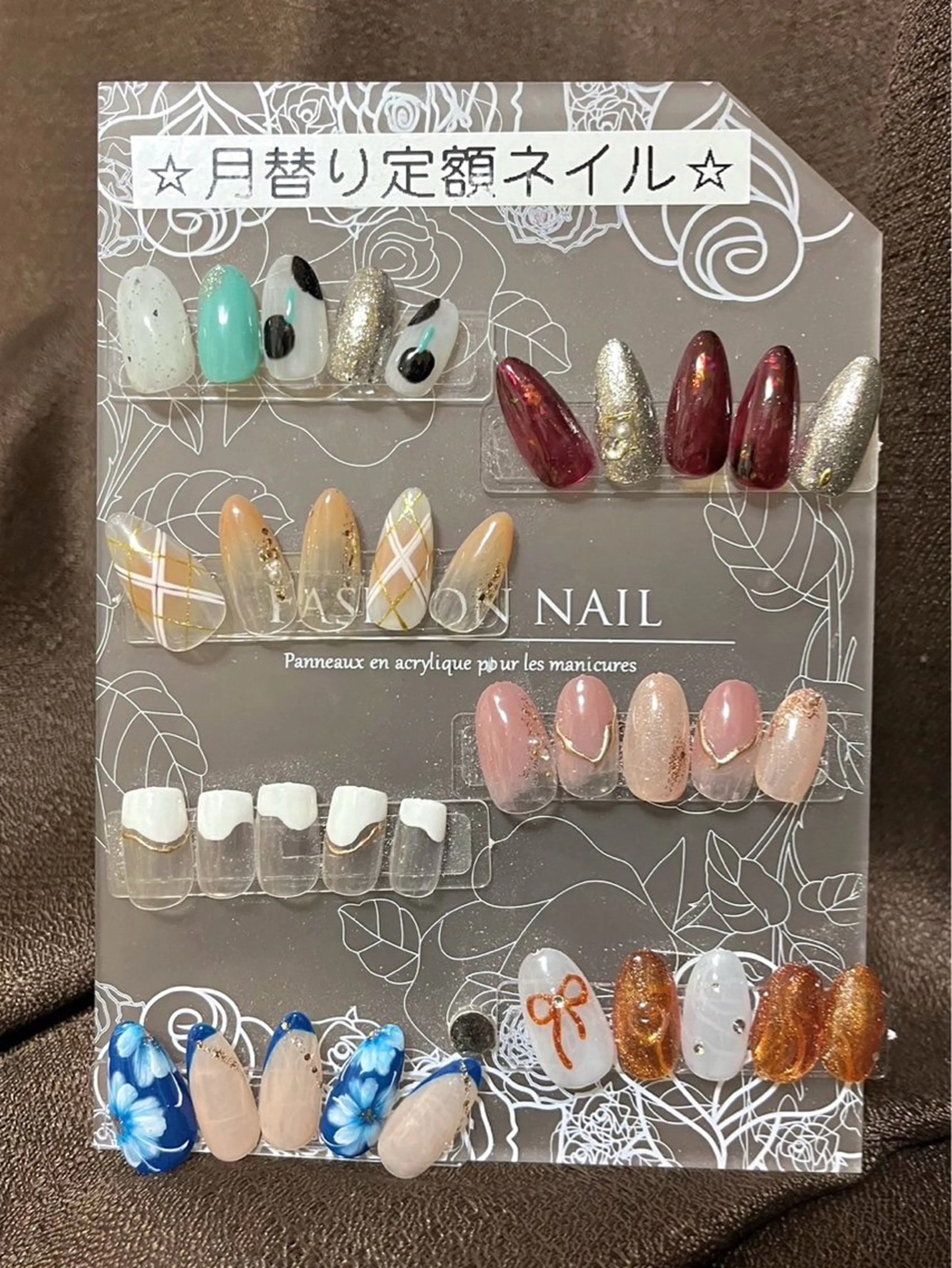 ネイル ハンドネイル やつや ももかのネイルデザイン