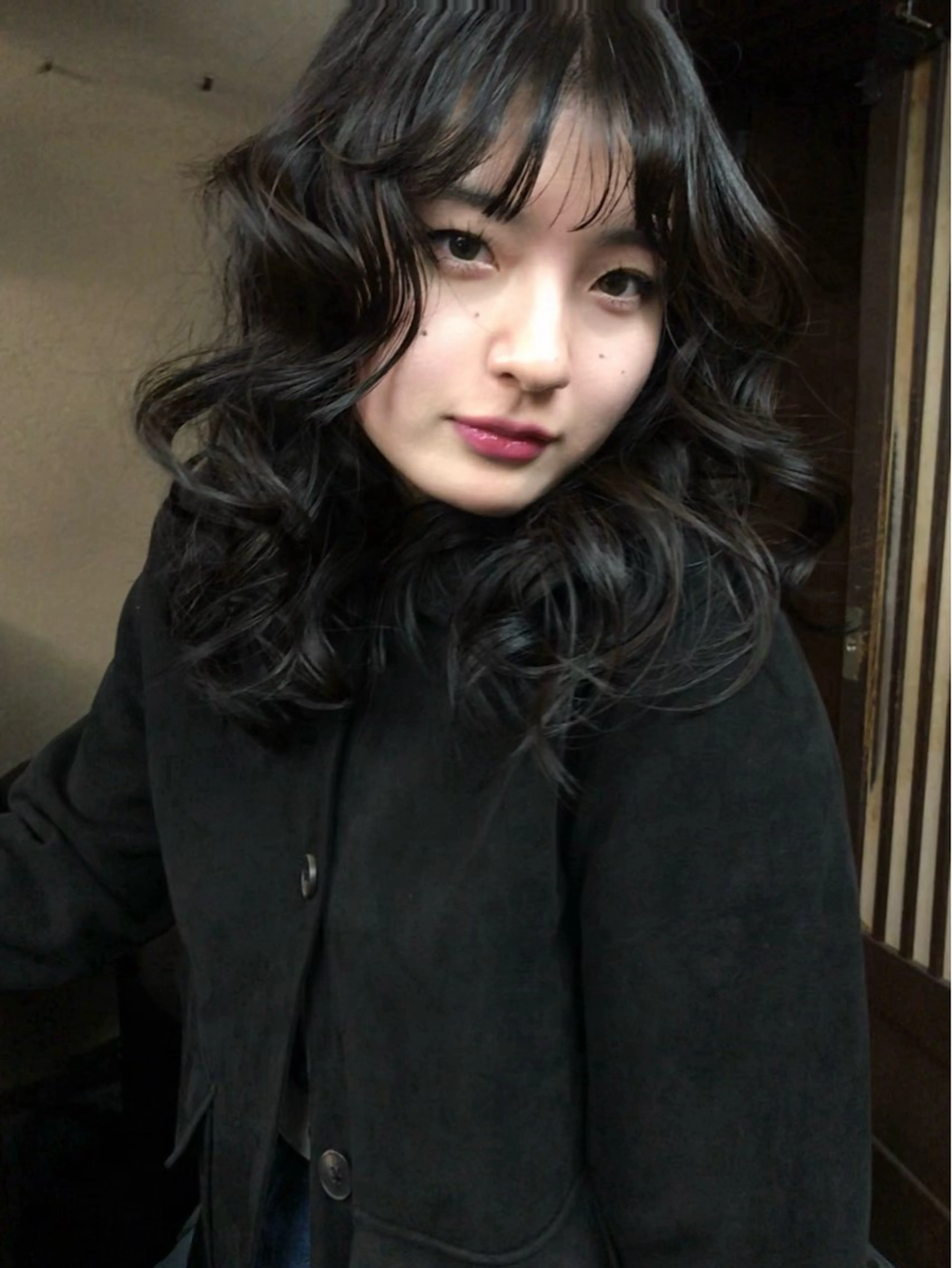 ミディアム カラー toshima akariのヘアスタイル