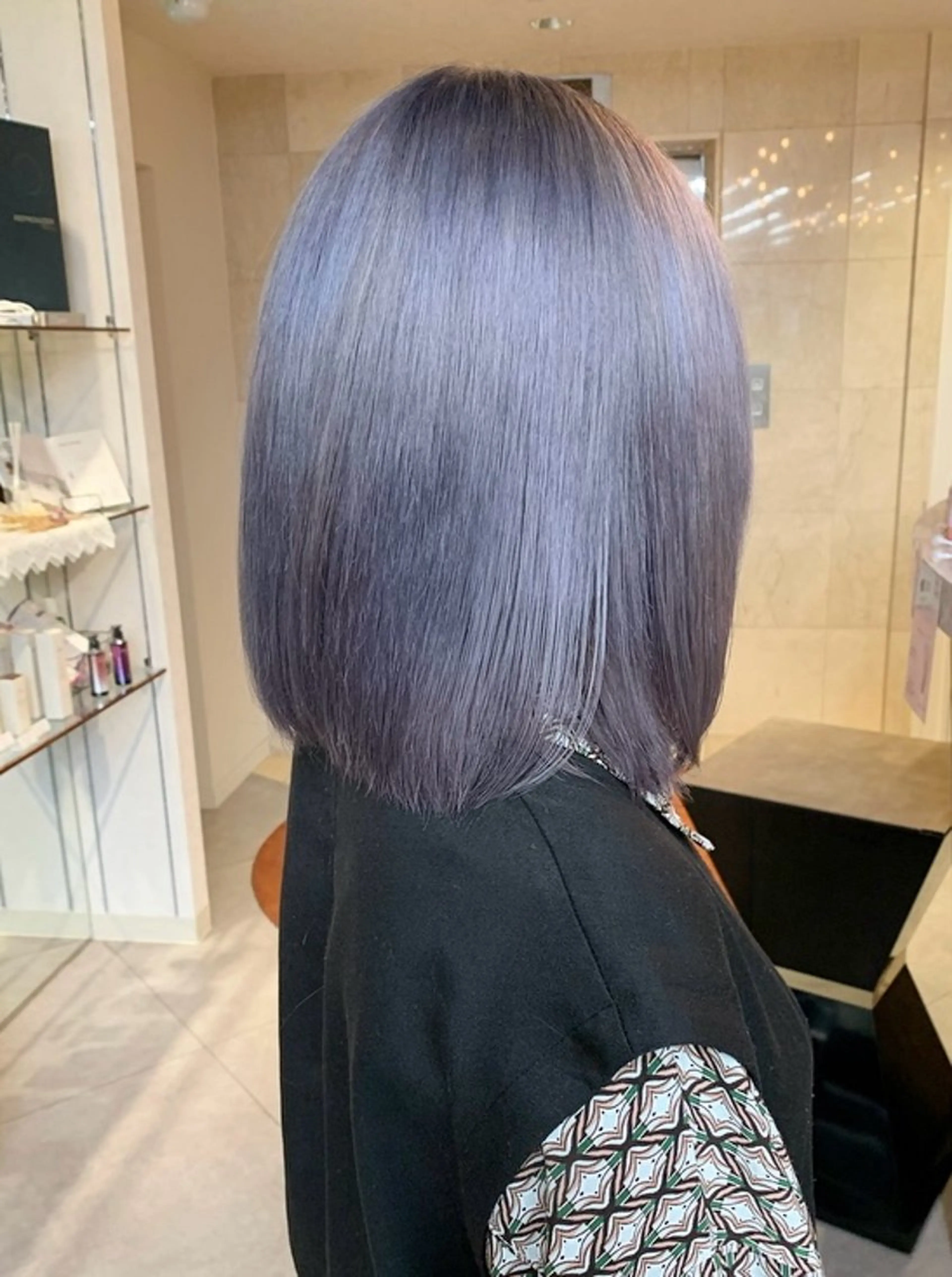 ショート カラー 韓国風ヘア rin🎀のヘアスタイル
