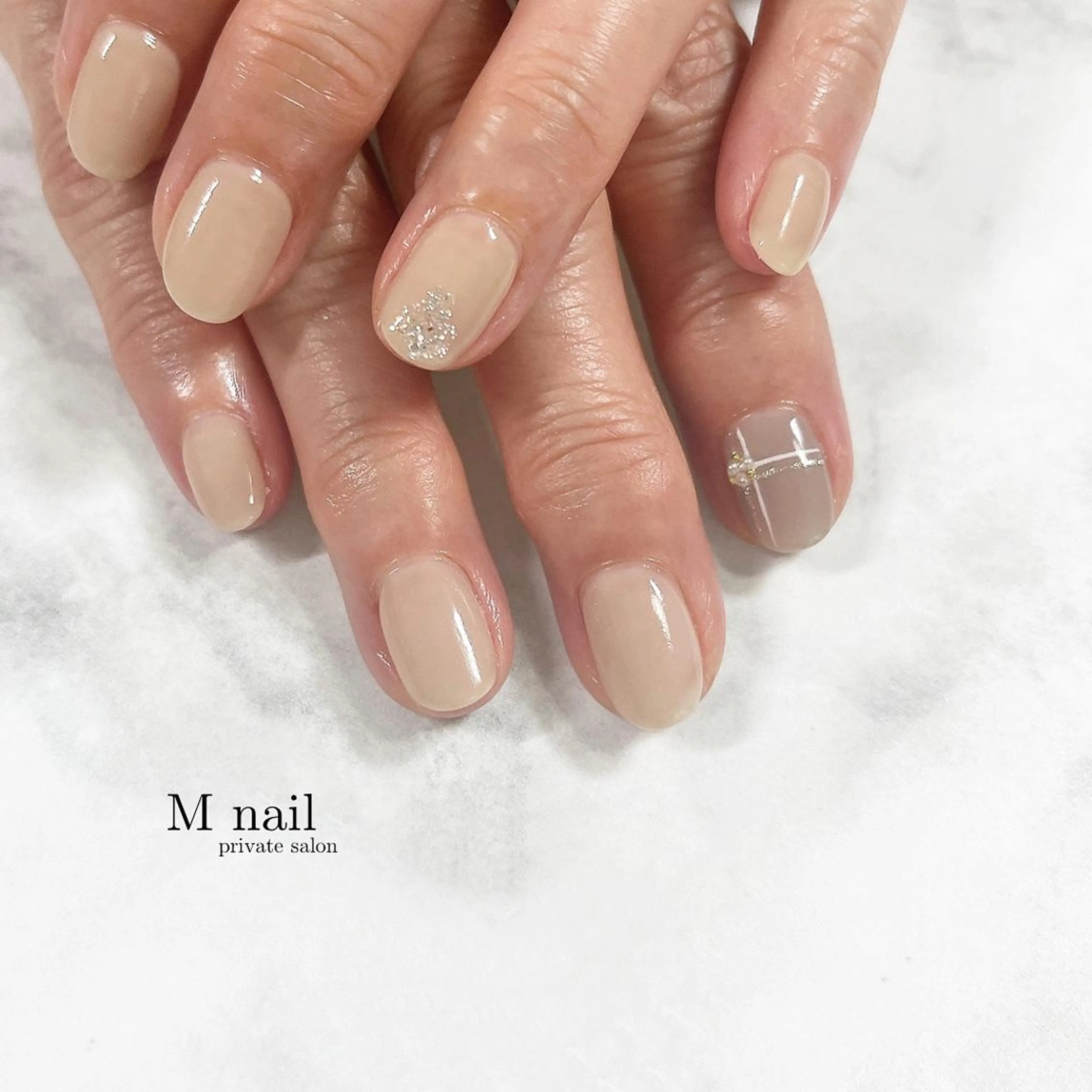 ネイル ハンドネイル M　nail所属・M nailのネイルデザイン