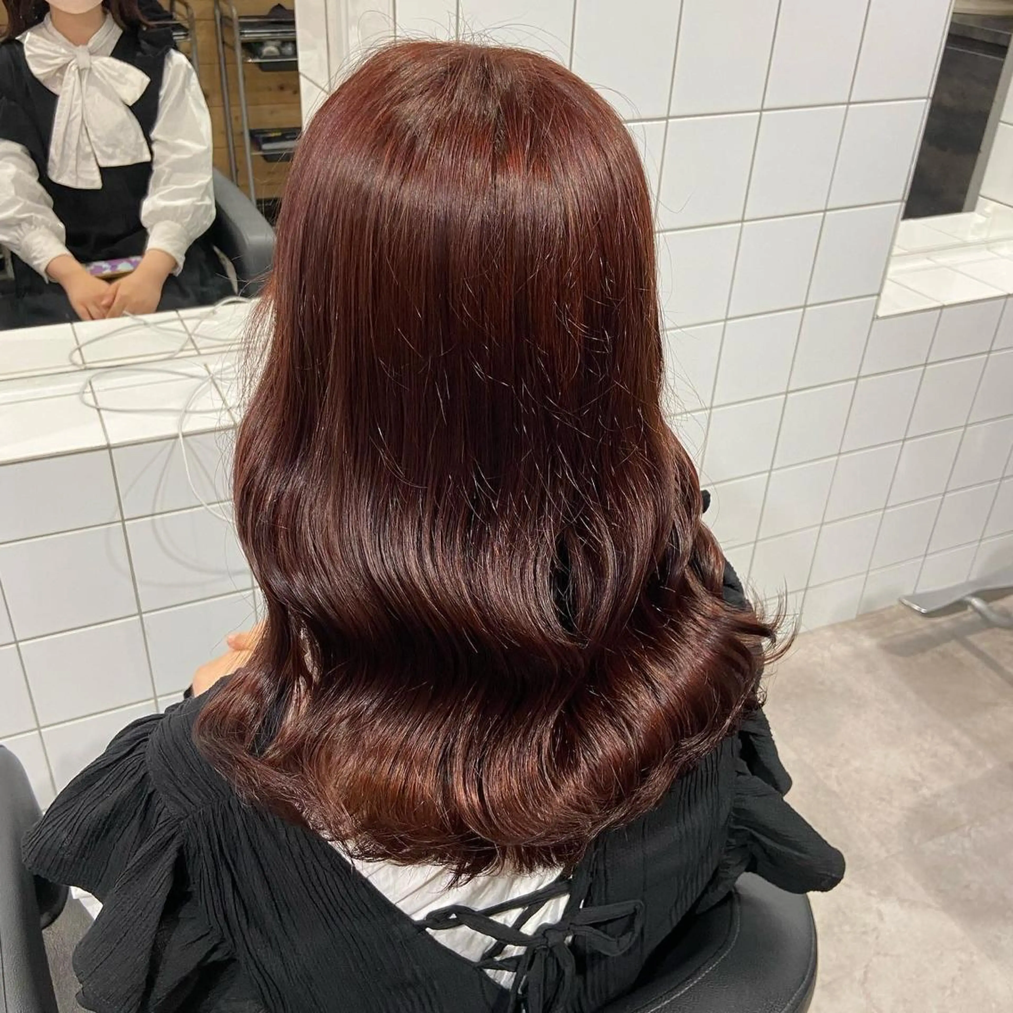 ロング カラー JE SUIS  HEUREUSE  Etude所属・🤍韓国風hair Marina🤍のヘアスタイル