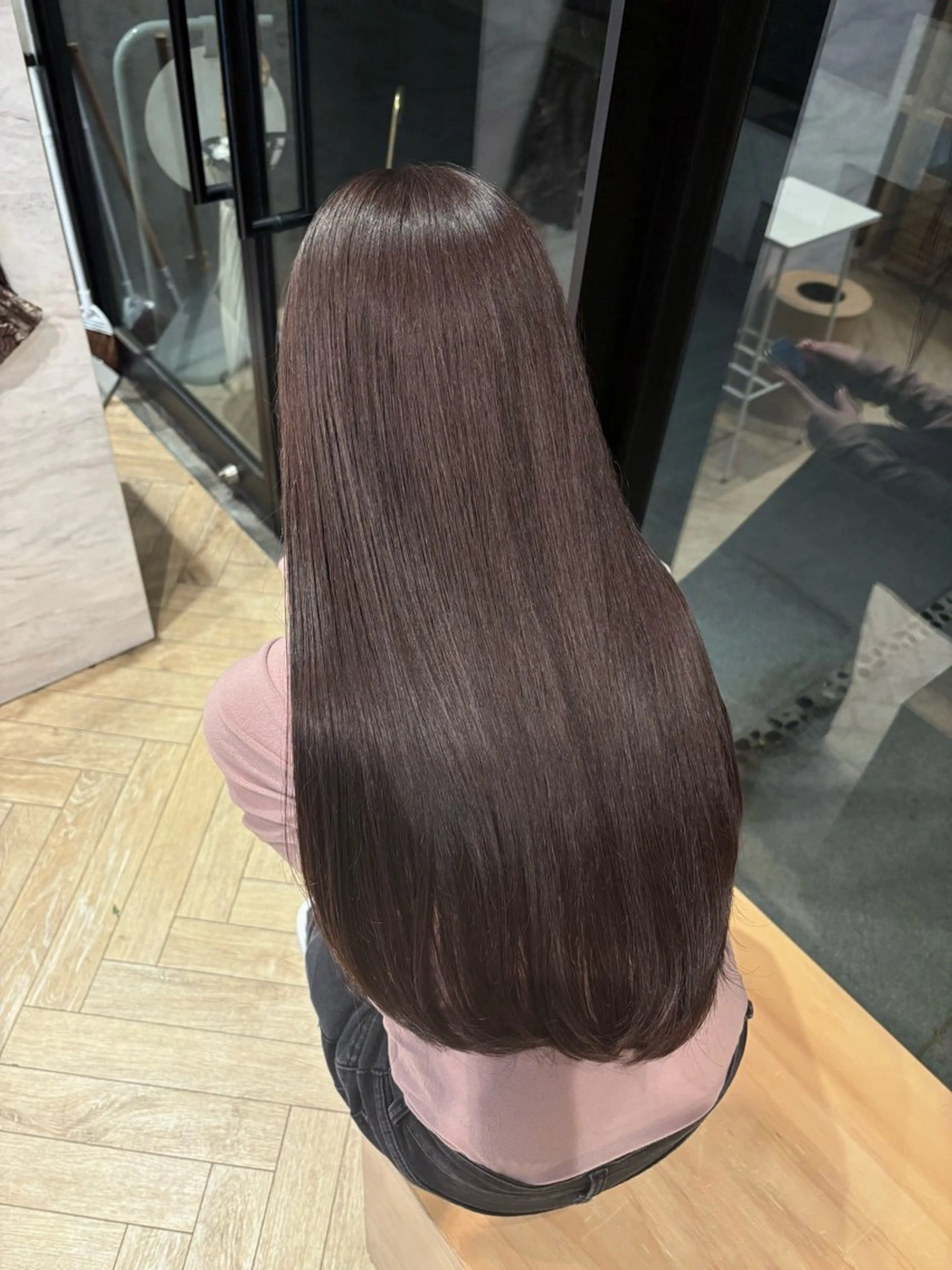 ロング カラー ヘアカラー 🫧透明感カラー/ 寒色カラー/Risaのヘアスタイル
