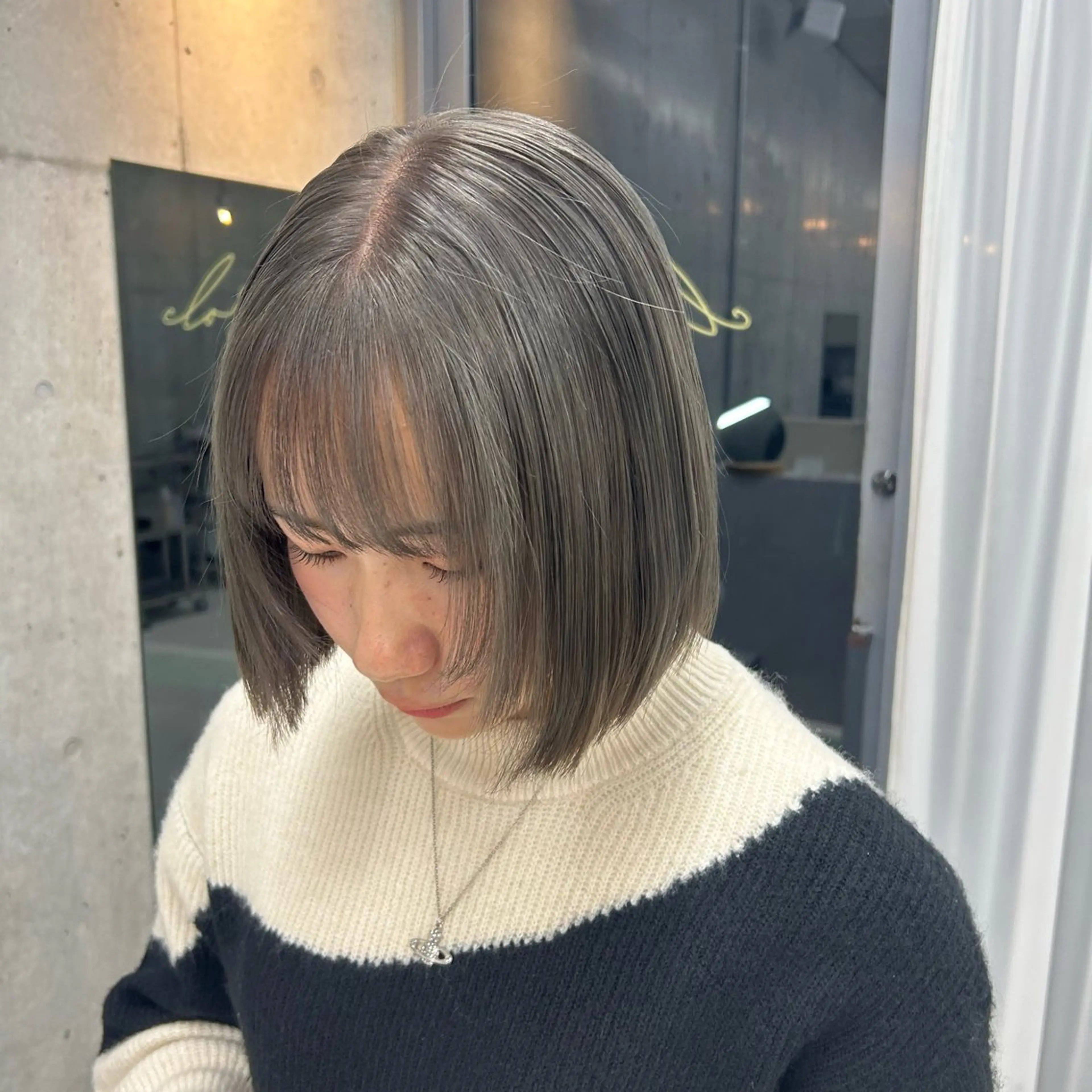 ショート カット ヘアカラー トリートメント Lomalia Yuukaのヘアスタイル