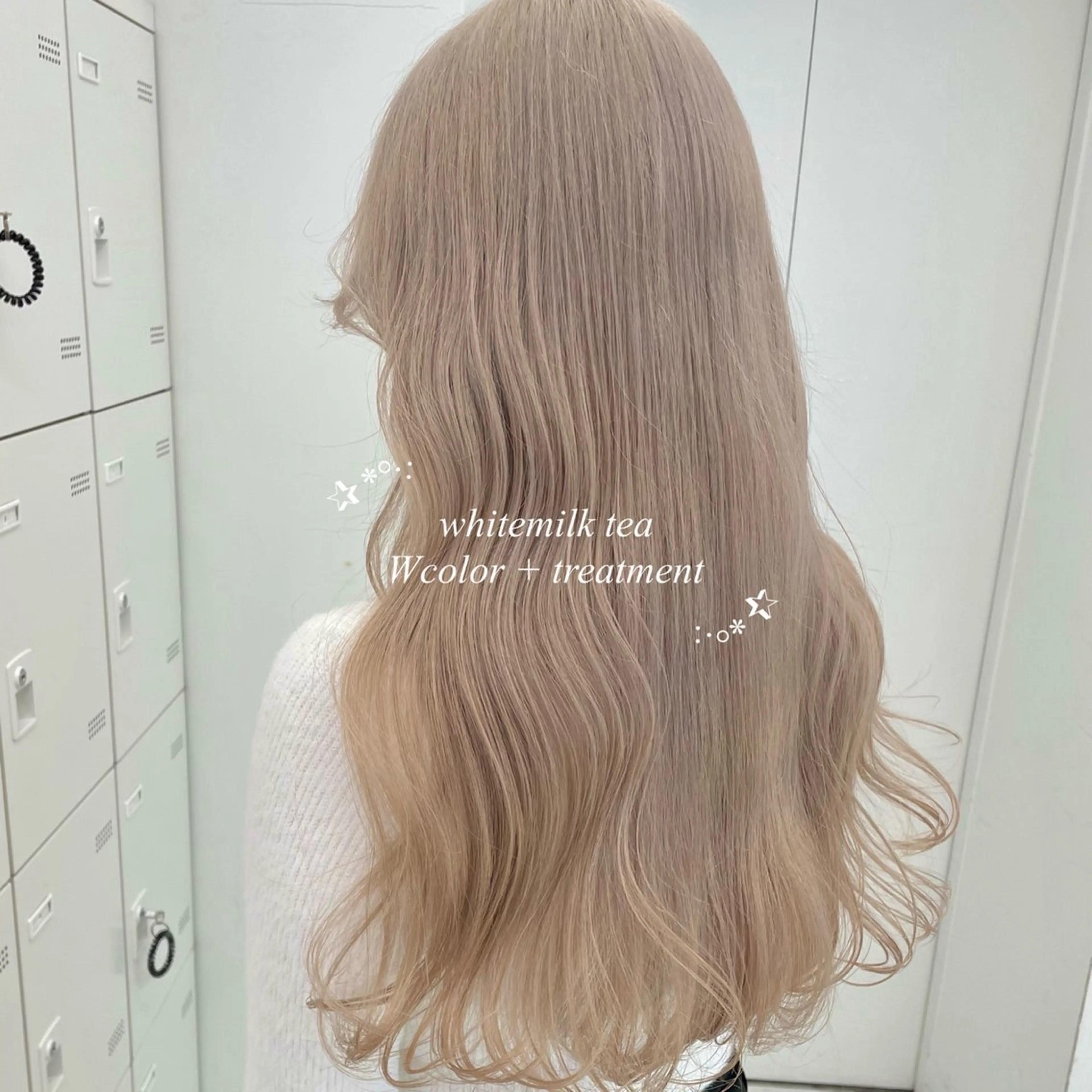 ロング カラー モテガーリー🎀ピン クヘア/SHIONEのヘアスタイル