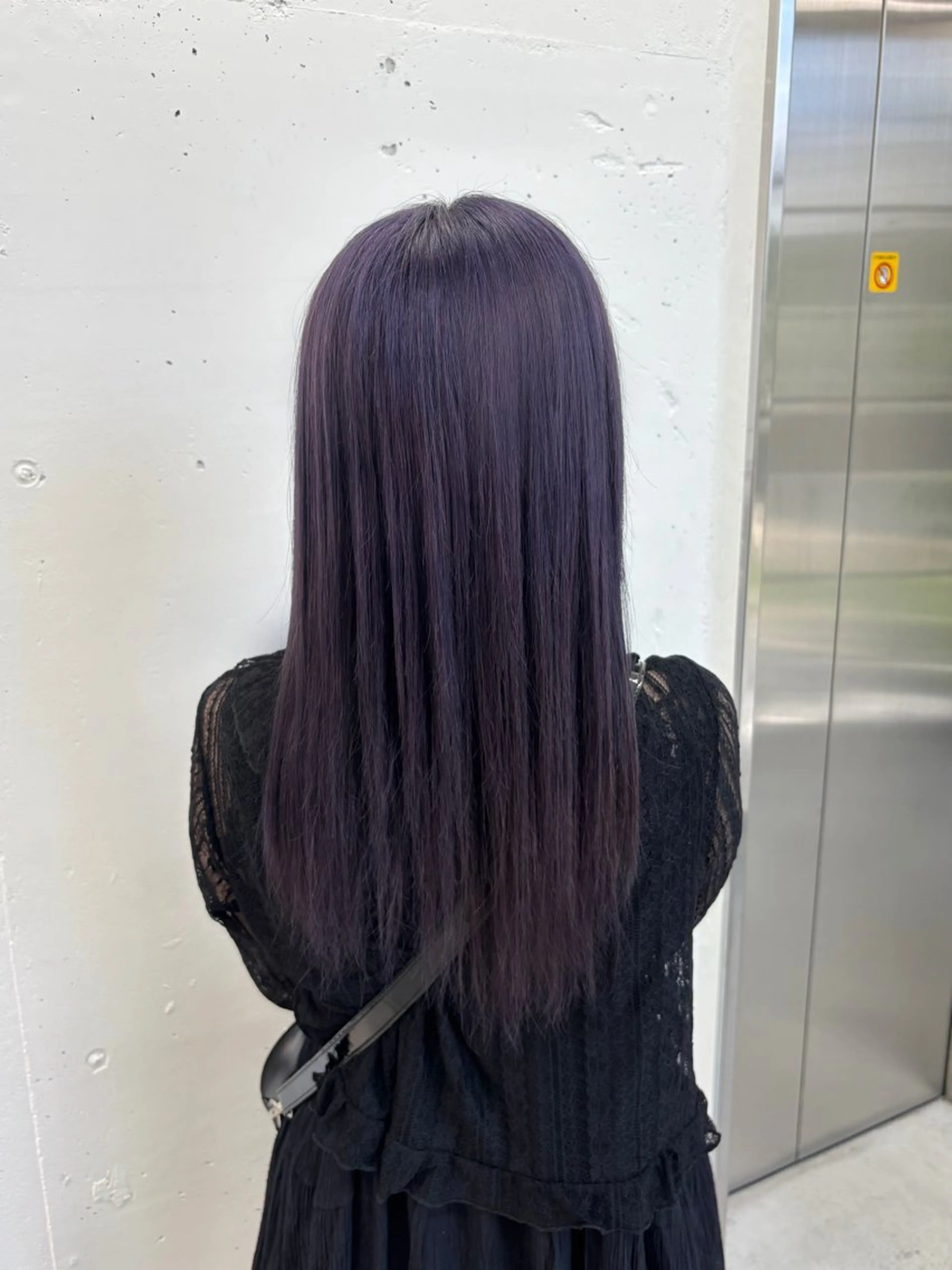 セミロング カラー バイオレットカラー ヘアカラー トリートメント 🌼あいり🌼 JILLSTUDIOのヘアスタイル