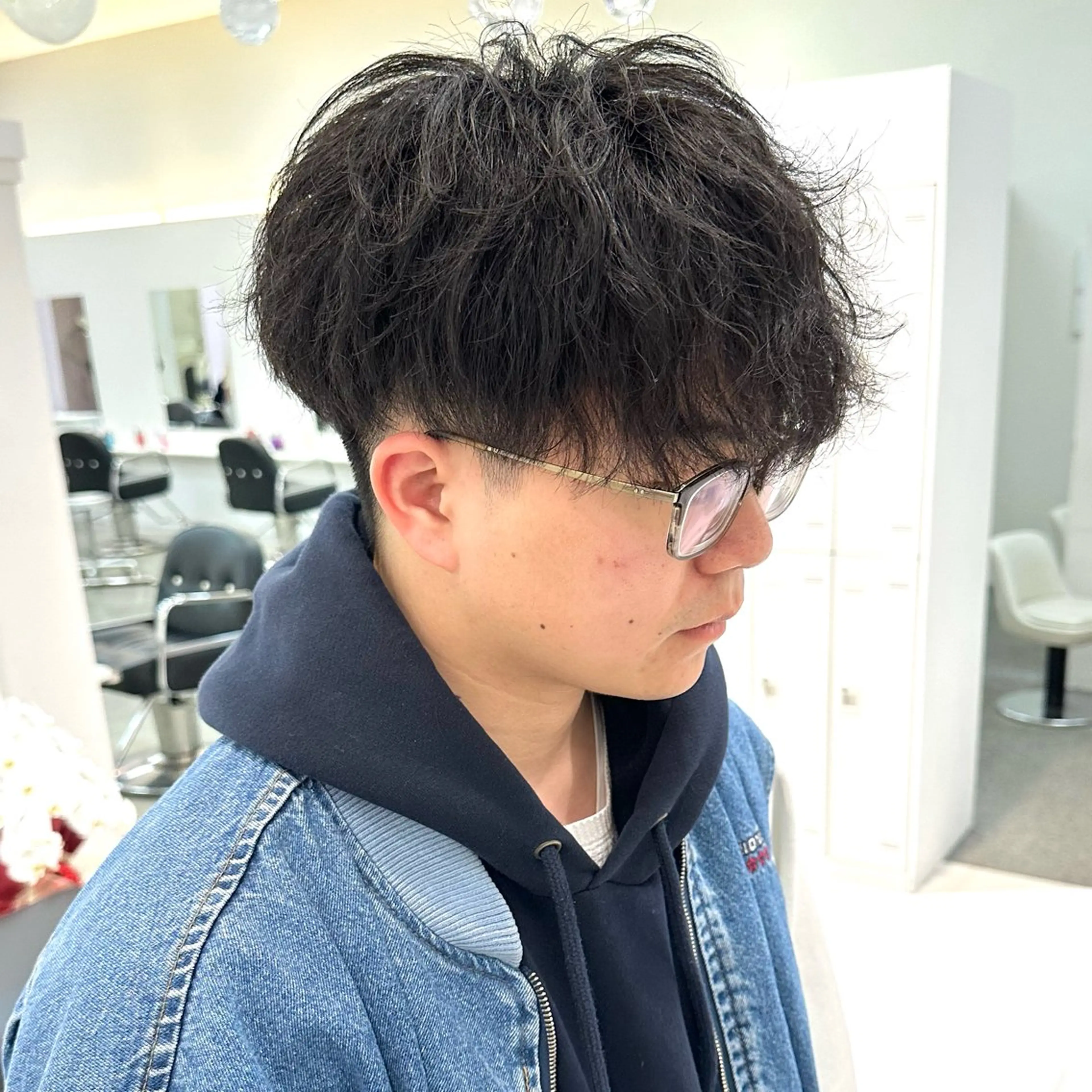 パーマ メンズ カット パーマ Parve Mix/ 金森のヘアスタイル
