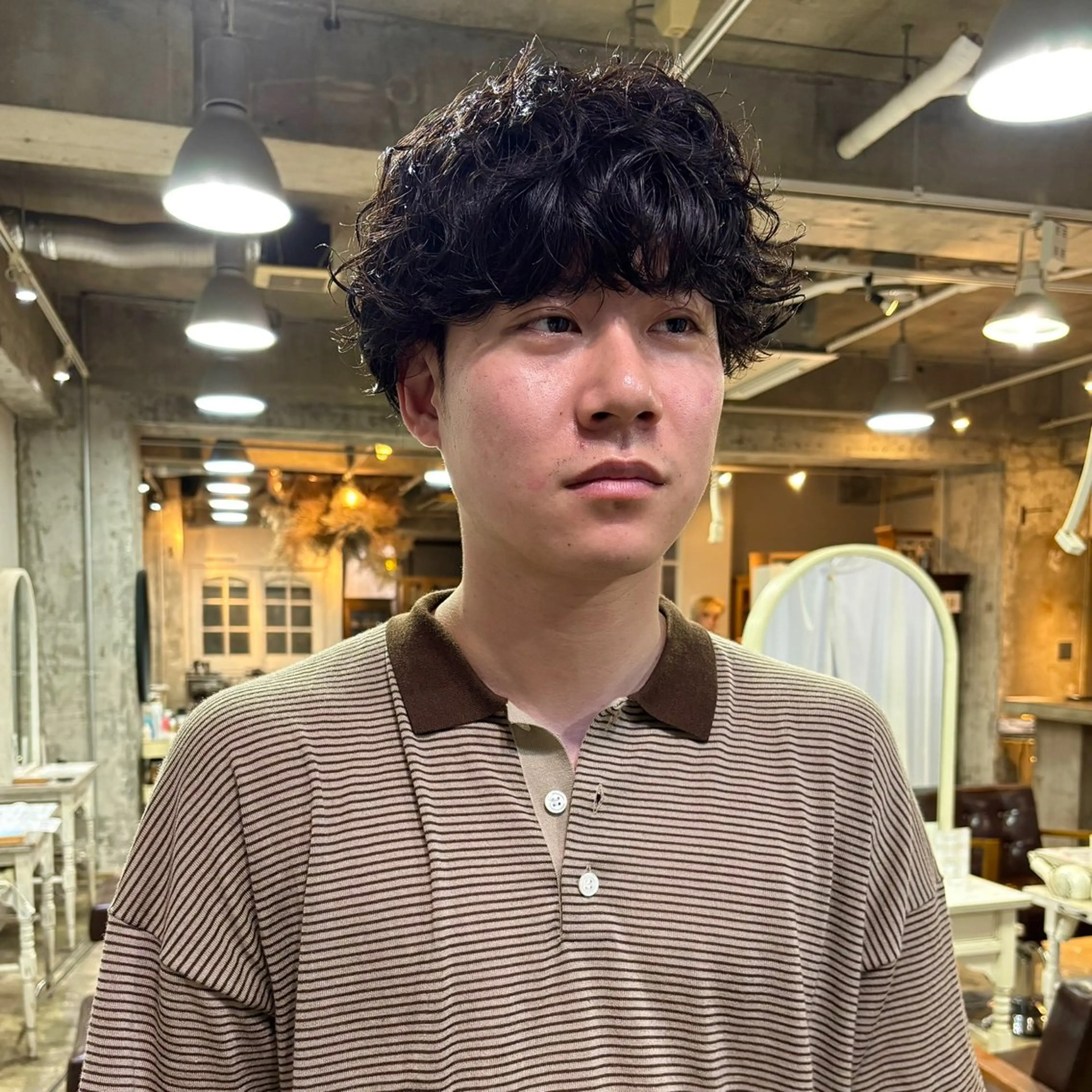パーマ pia 森 乃愛のヘアスタイル