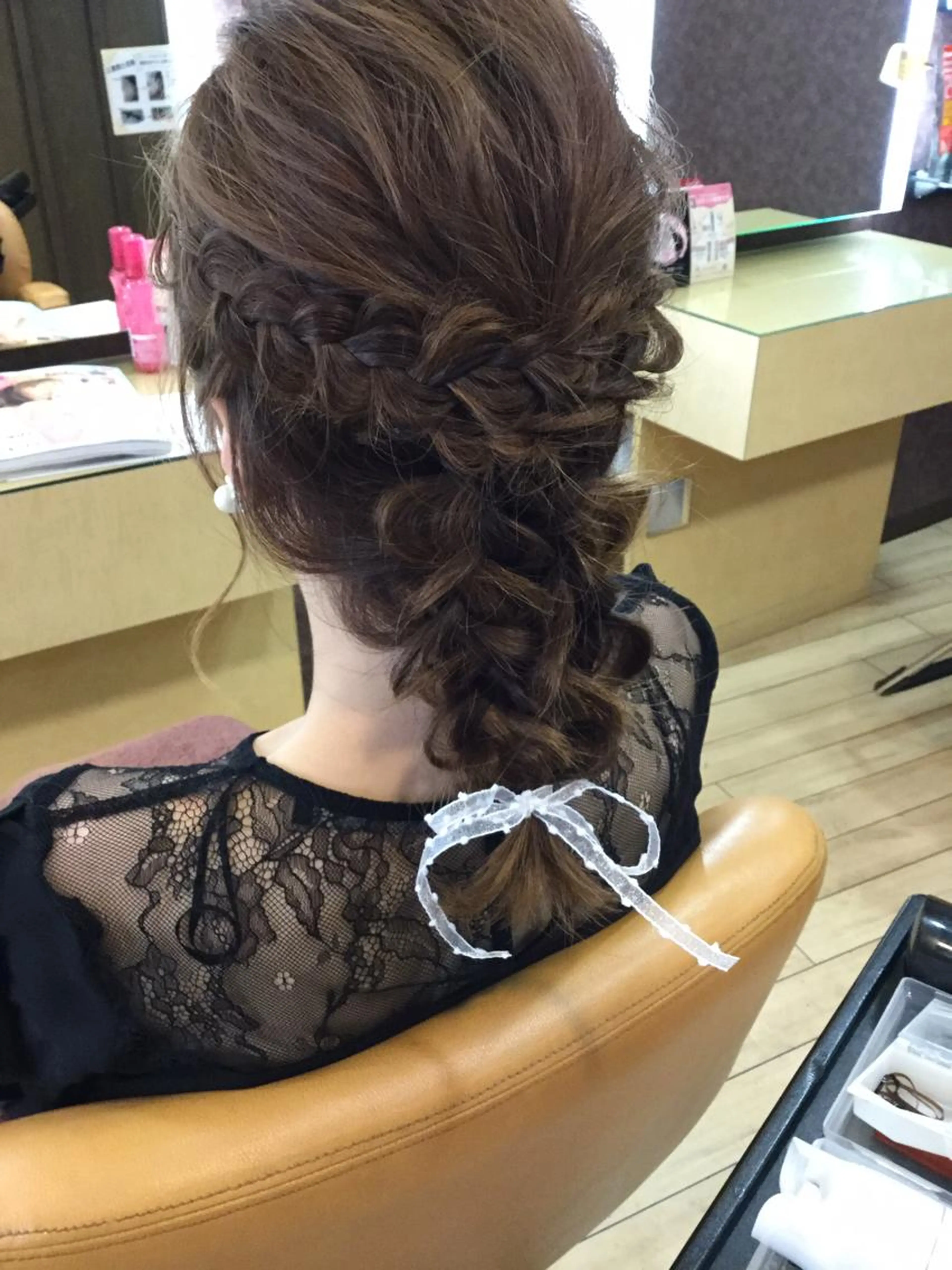 ヘアセットの写真