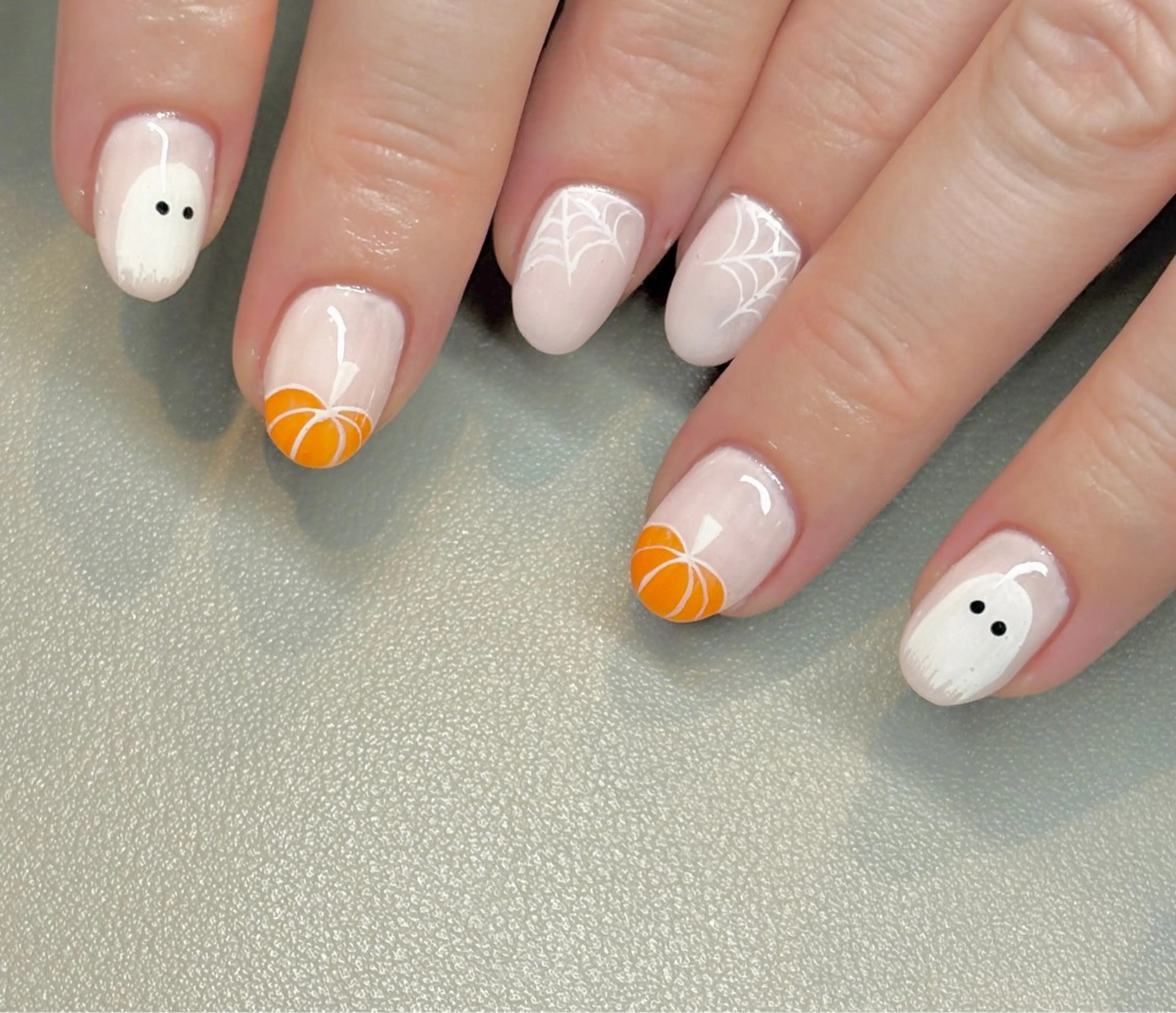 ネイル 長さ出し 持ち込み 春ネイル ハンドネイル N.style所属・Ｎ. styleのネイルデザイン