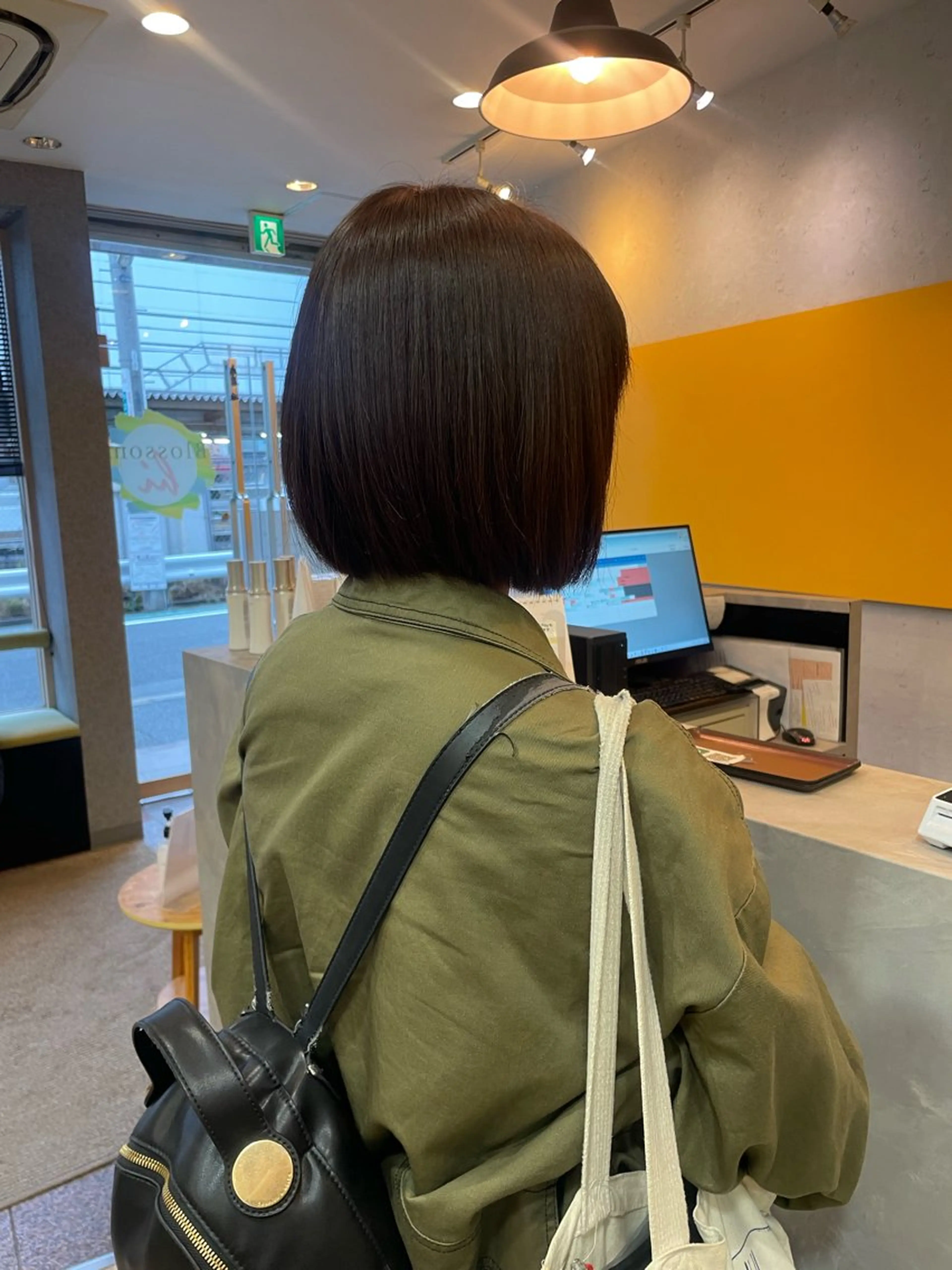 ショート カラー ブラウンカラー オレンジ 髪質改善/Bloss om🌷高橋沙衣のヘアスタイル