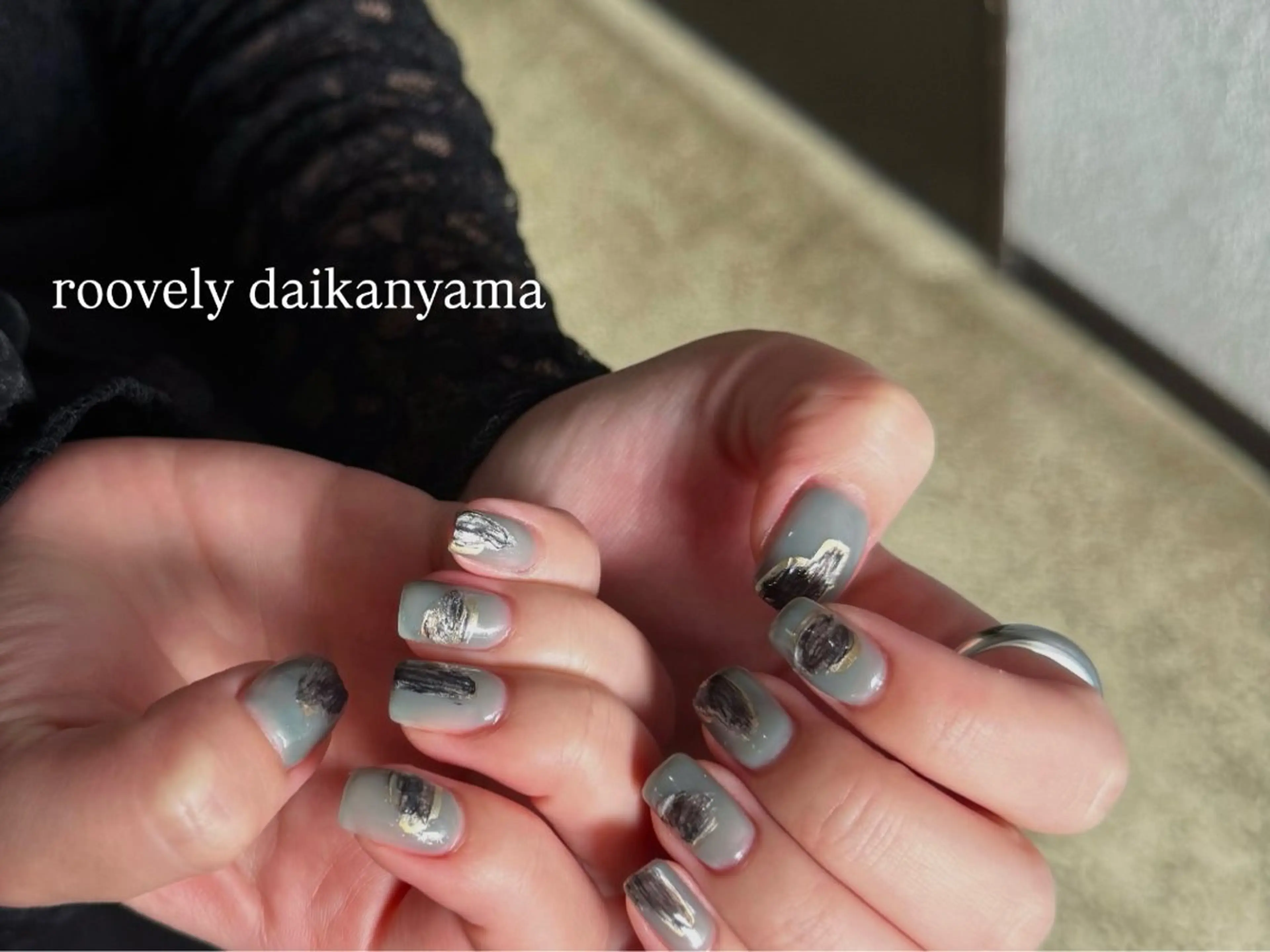ネイル ハンドネイル Nail salon Roovely 代官山店【ネイルサロンルブリー】所属・roovely Rumi／ニュアンスのネイルデザイン
