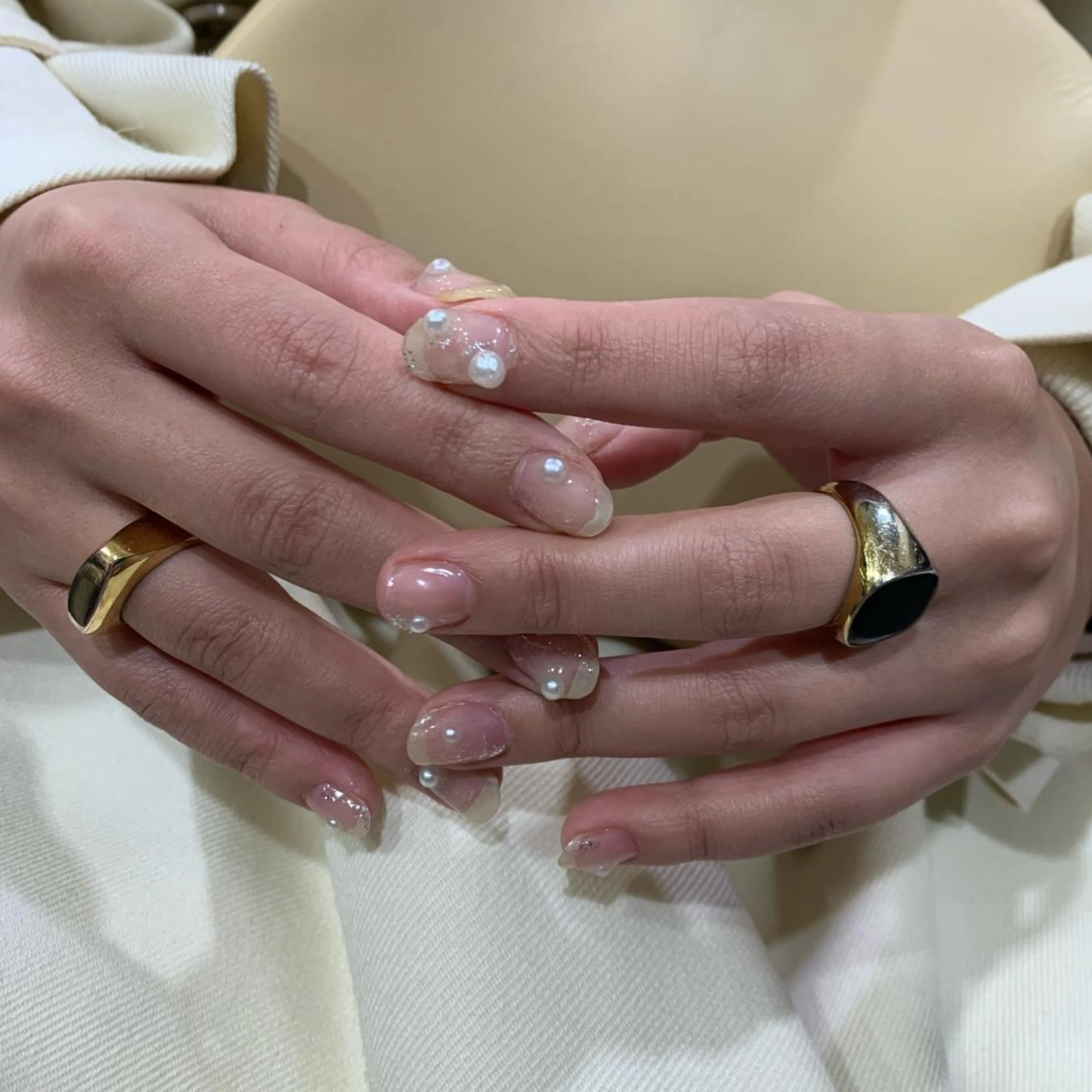 ネイル 似合わせレイヤーカ ット　ʚɞ riiのヘアスタイル