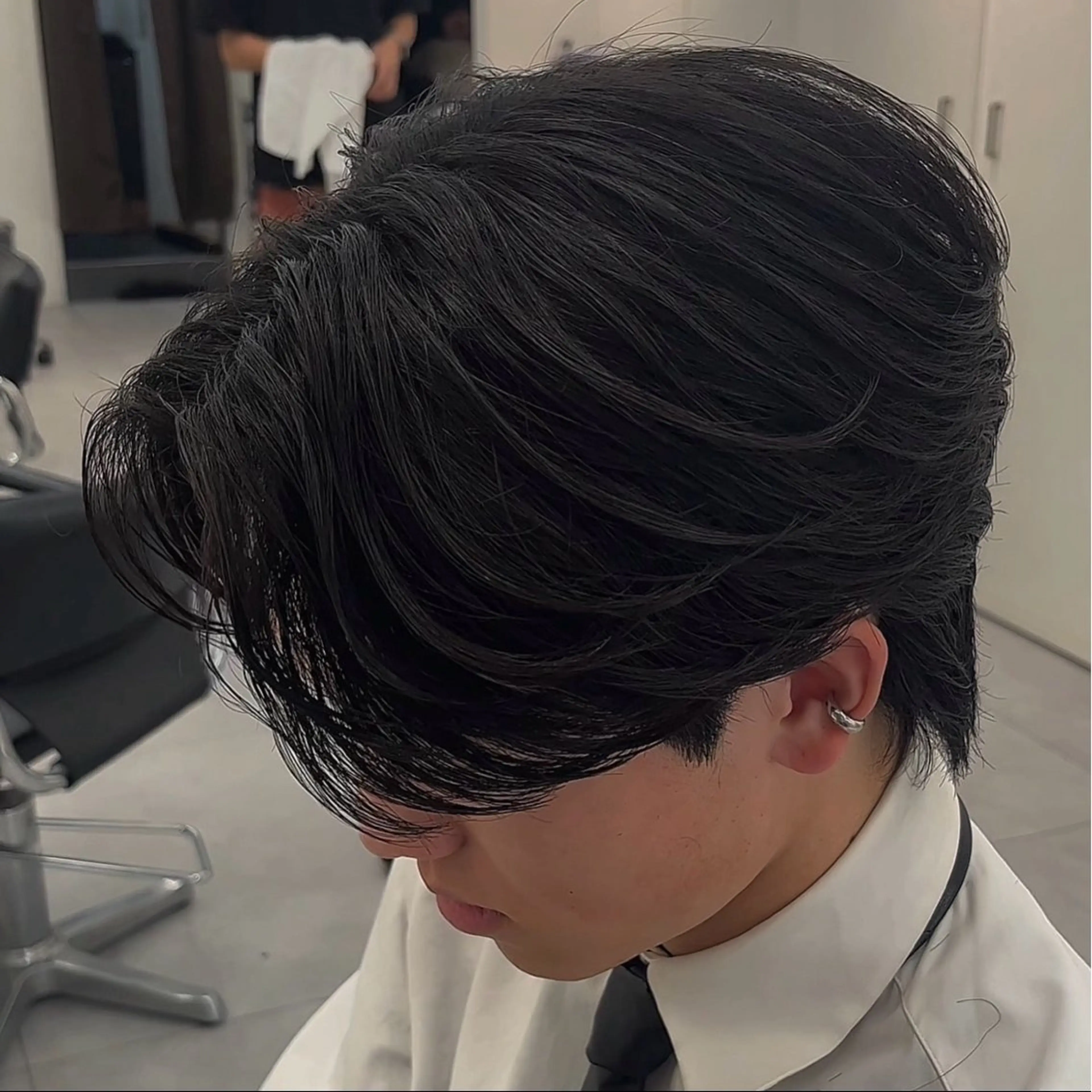 パーマ メンズ メンズパーマ ニュアンスパーマ メンズ専門/パーマ 特化/栄/北出瑞貴のヘアスタイル