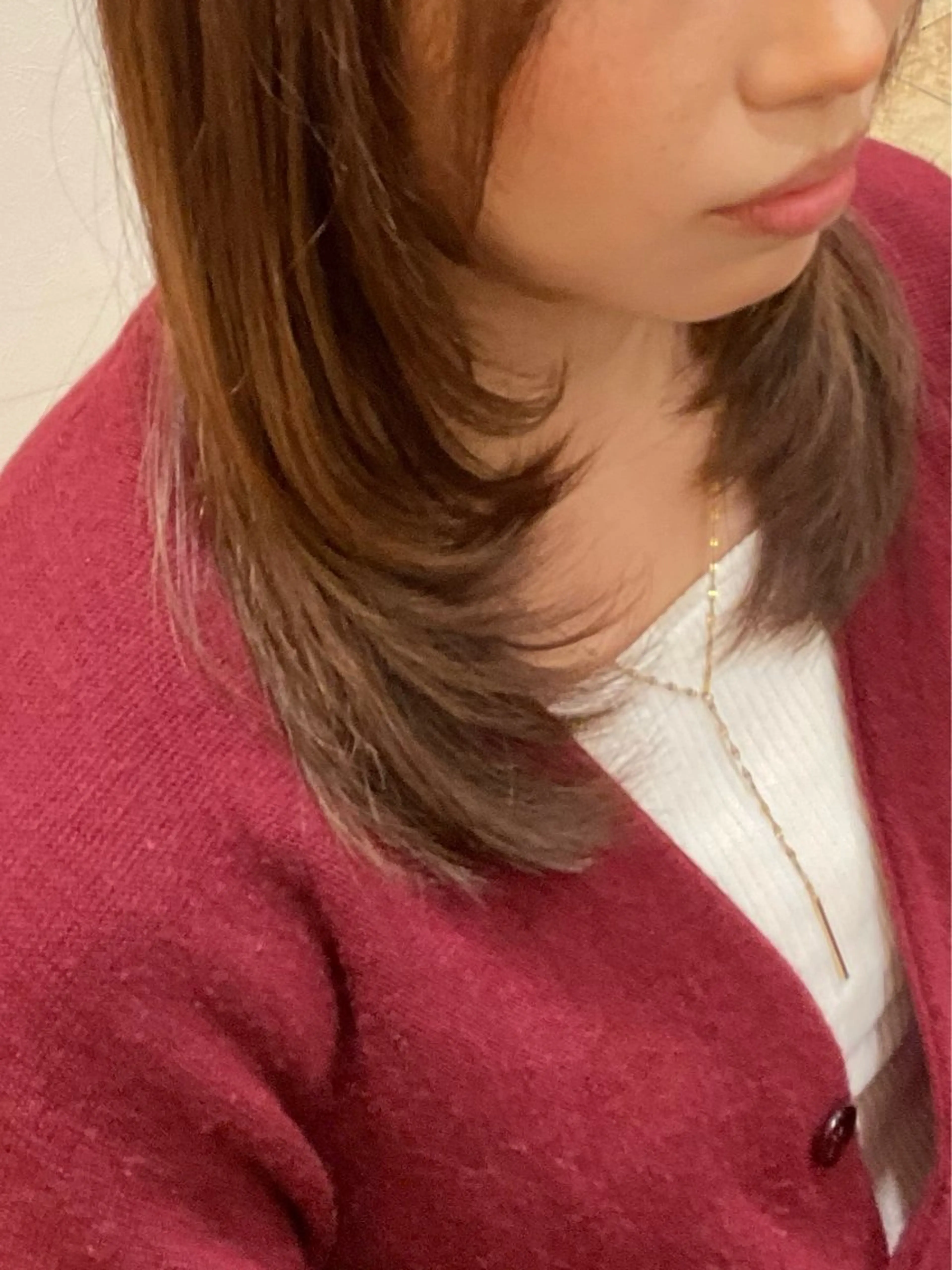ロング カラー 齋藤 若菜のヘアスタイル