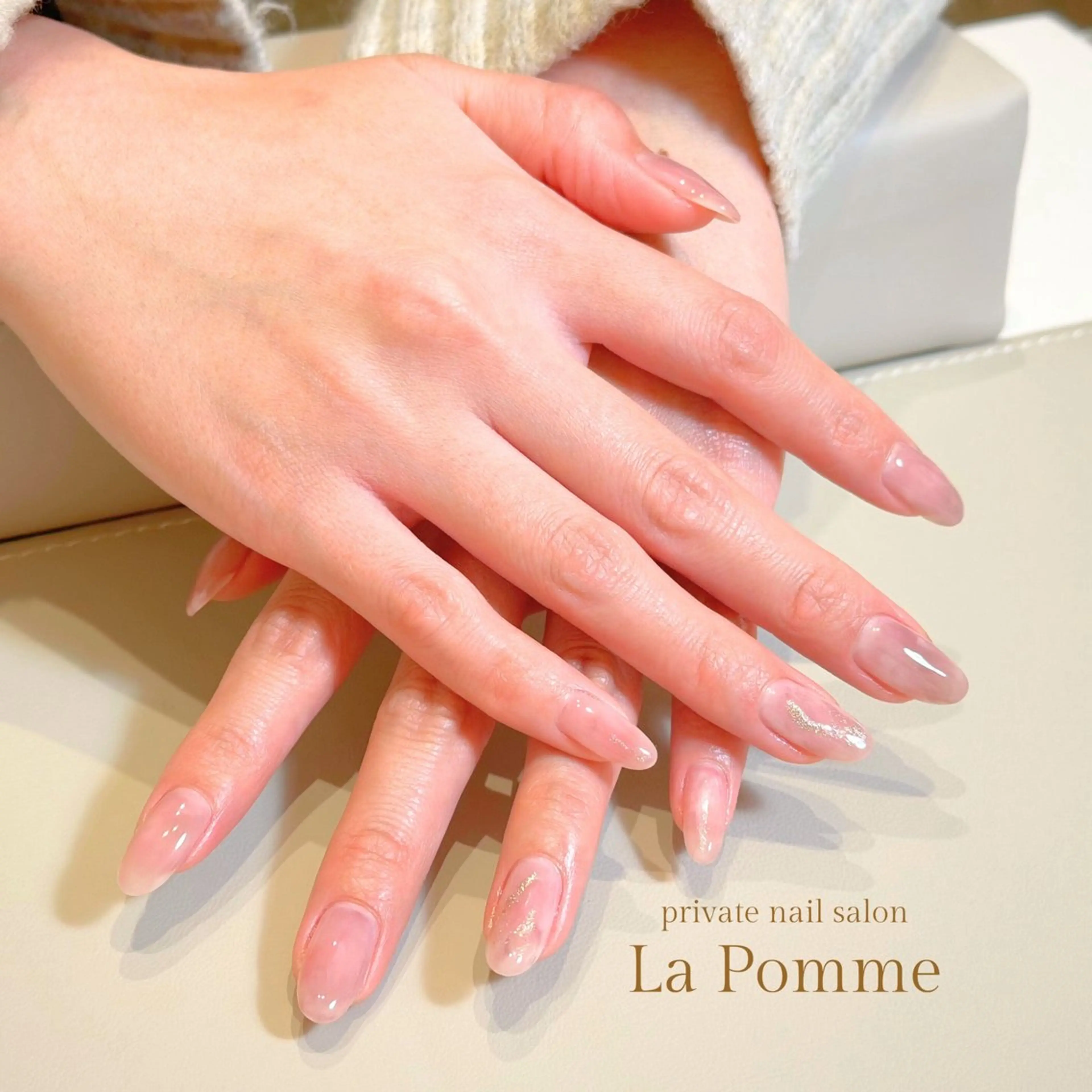 ネイル ハンドネイル nail salon La Pommeのネイルデザイン