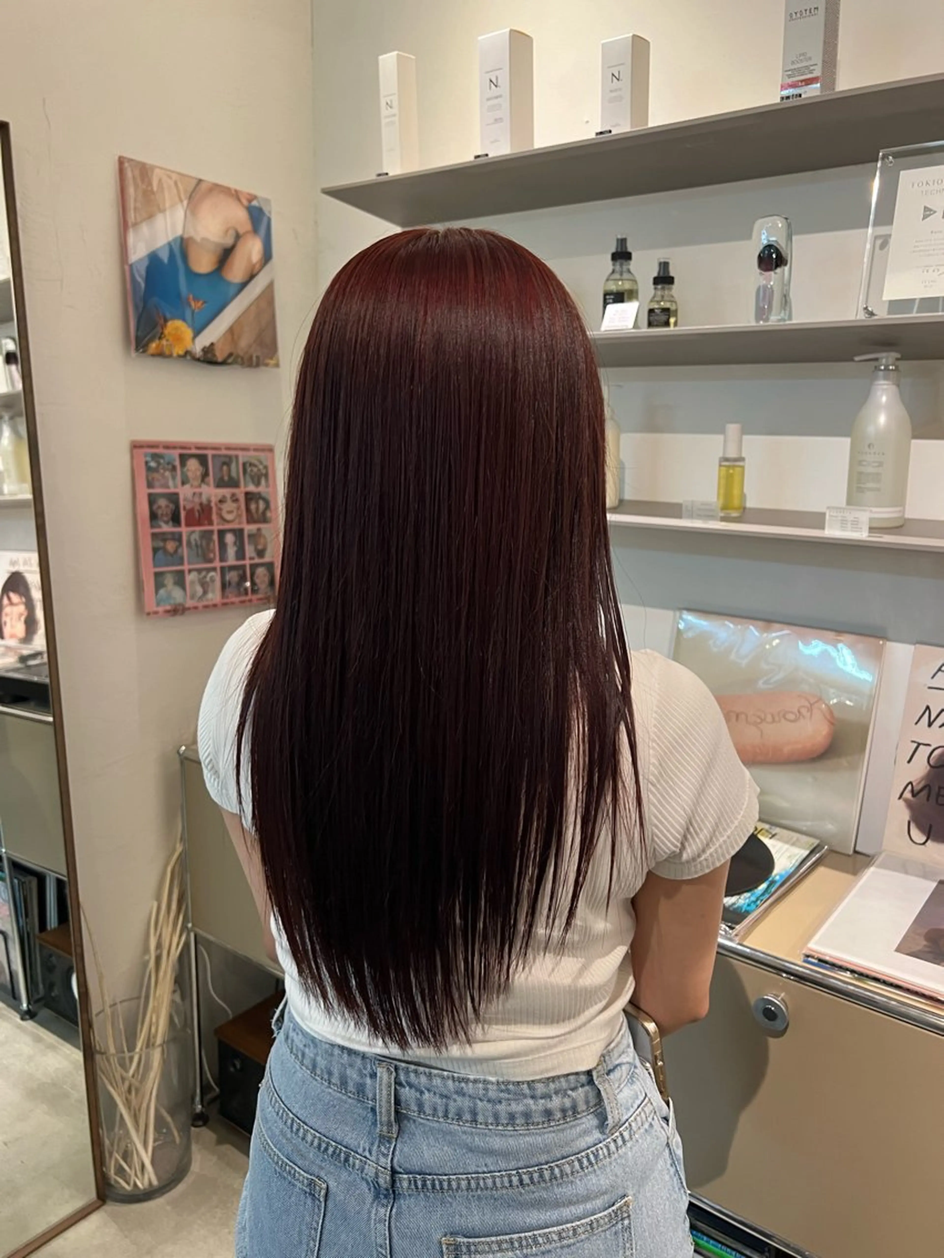 《8月・9月限定価格️🩵/17時～》トーンダウンカラー🌚🖤 | ナチュラルなヘアカラーをしたい方への写真