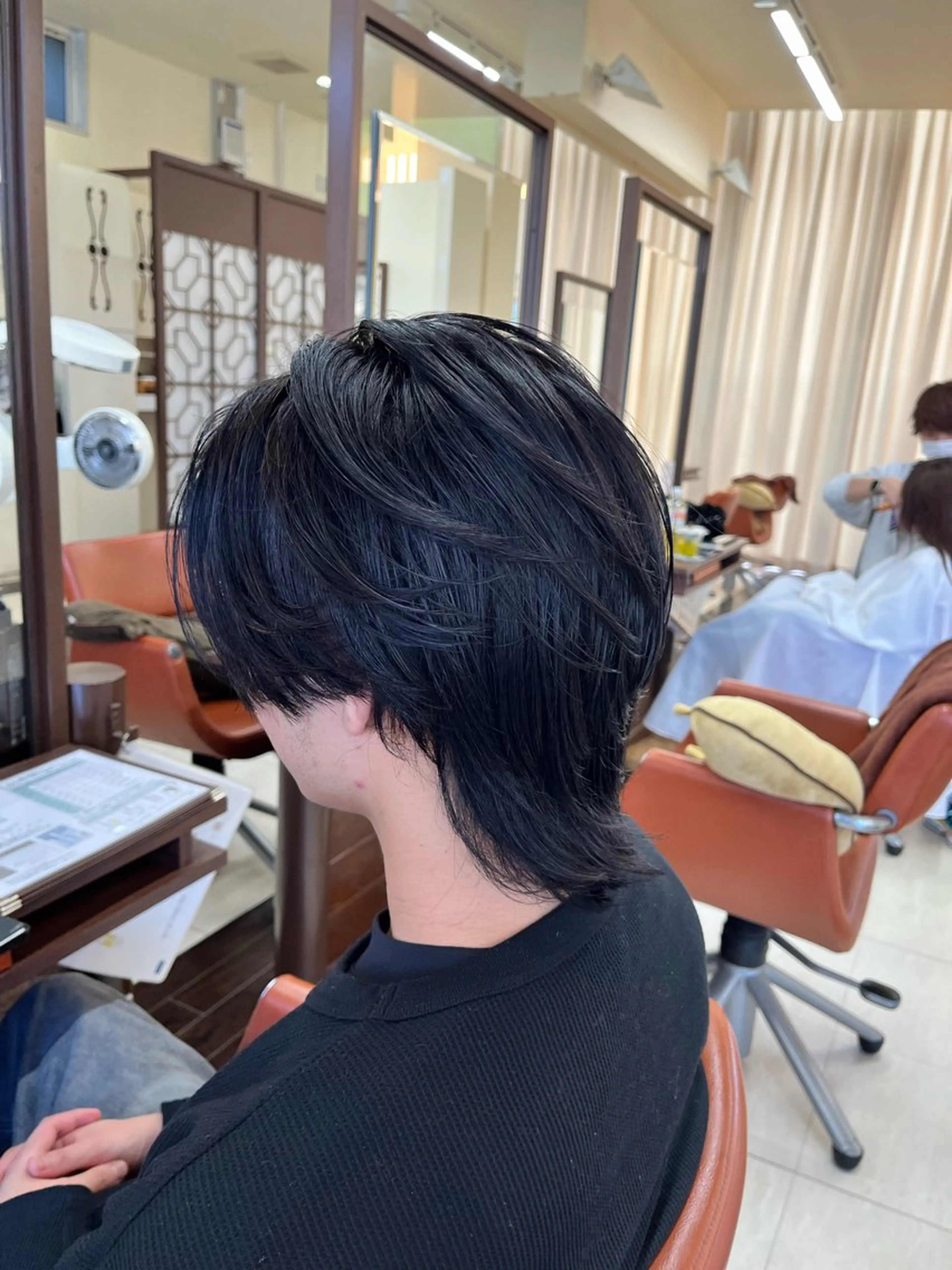ショート パーマ メンズ メンズパーマ ニュアンスパーマ カット パーマ ヘアセット AROH  men's cut&men's perm 船橋店所属・🧊メンズ特化🧊 高木航希のヘアスタイル