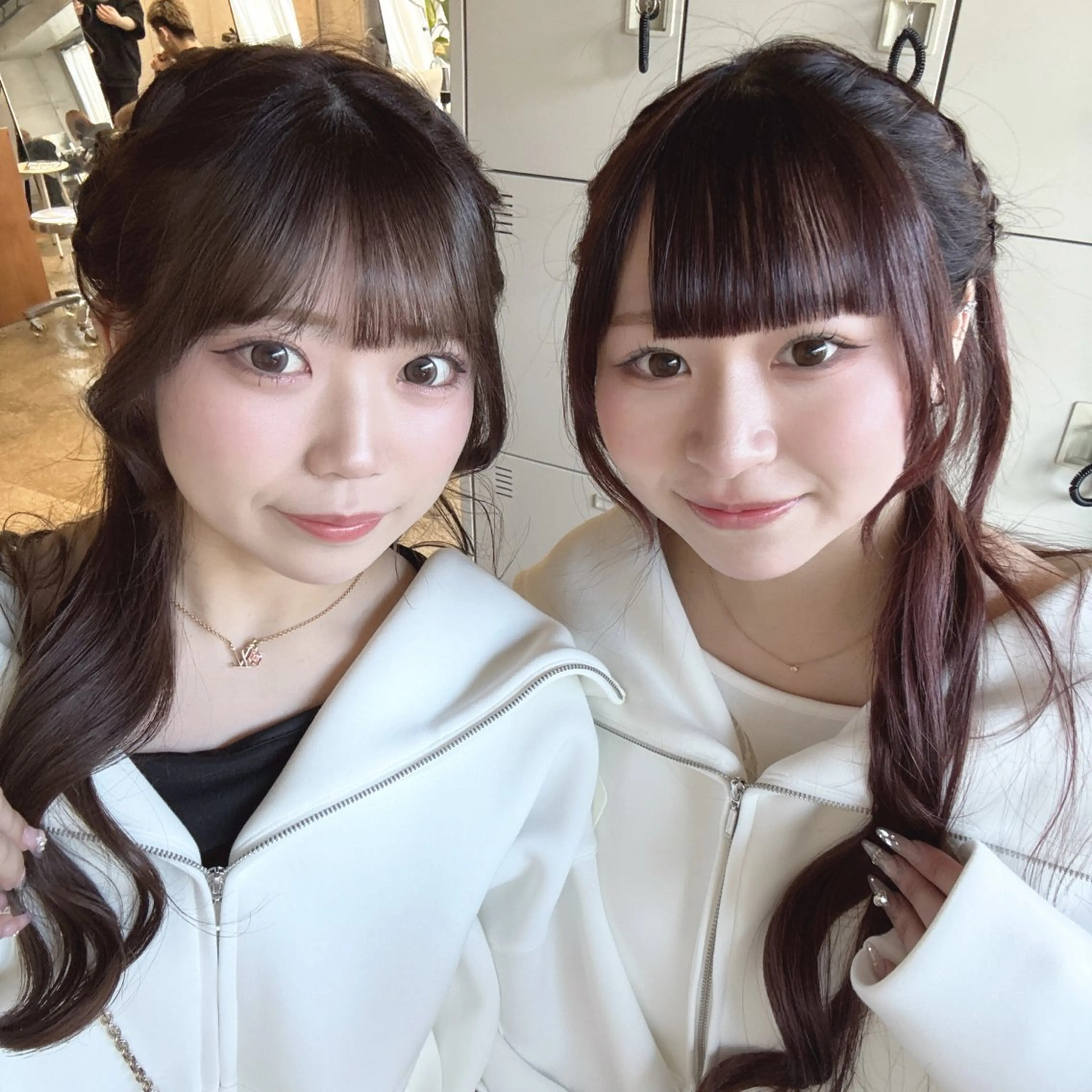 ロング ヘアアレンジ ヘアセット ANLY. 明治神宮前所属・アレンジ/暖色カラー 🐇🤍もものヘアスタイル