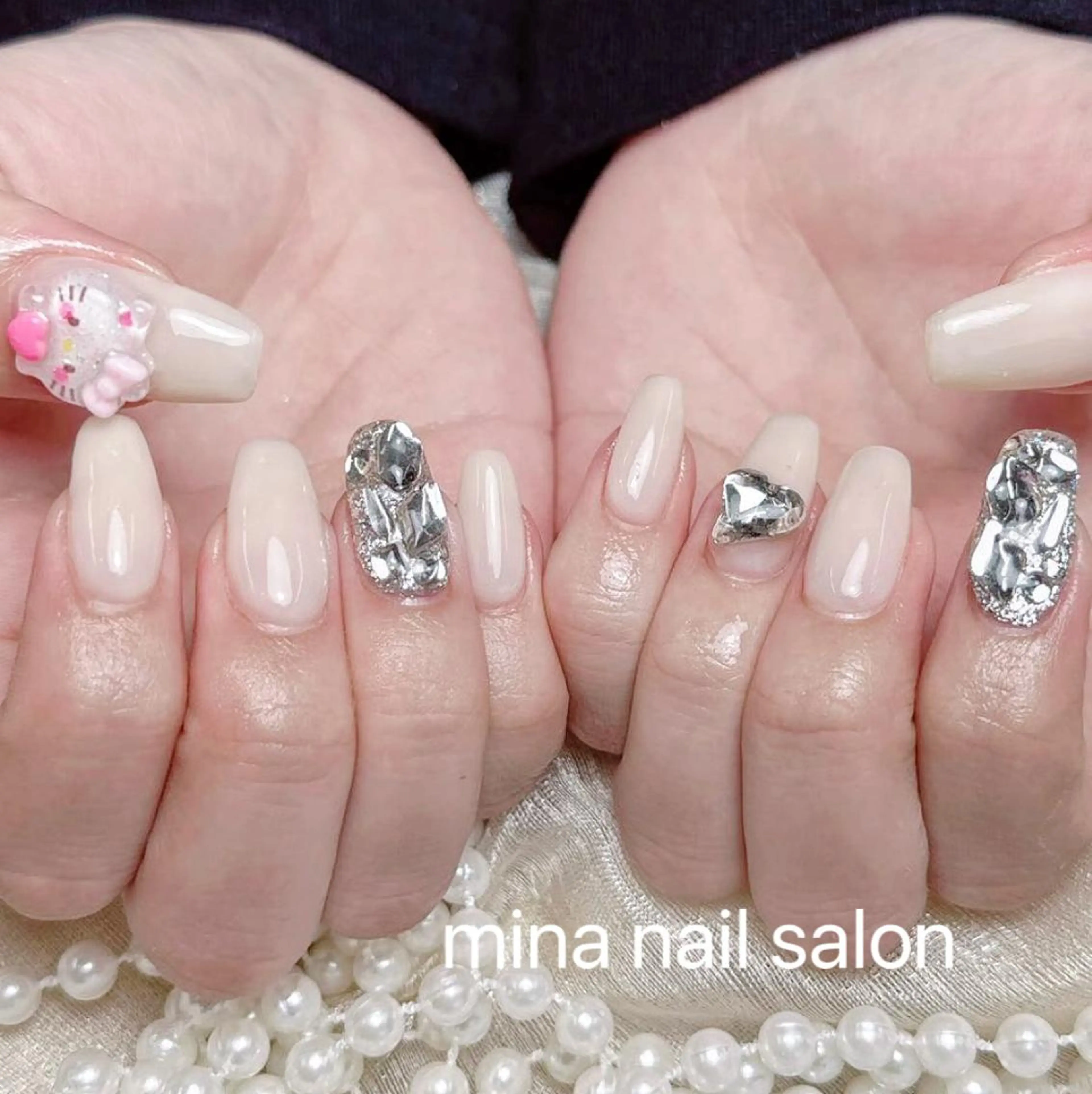 ネイル 🎀彩羽チップ 長さだし専門🎀のネイルデザイン