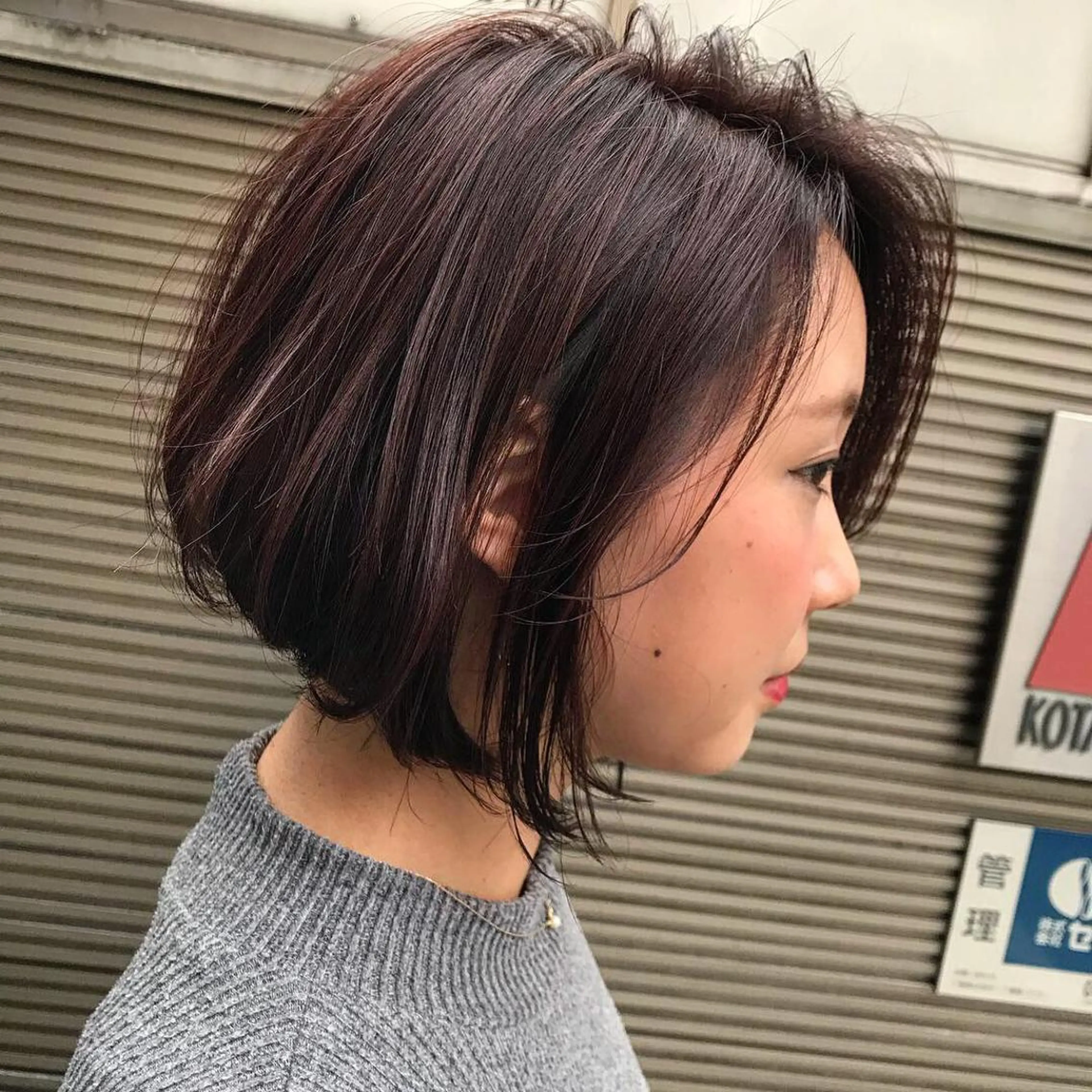 ショート カラー カット トリートメント 髪質改善will hairdesignのヘアスタイル