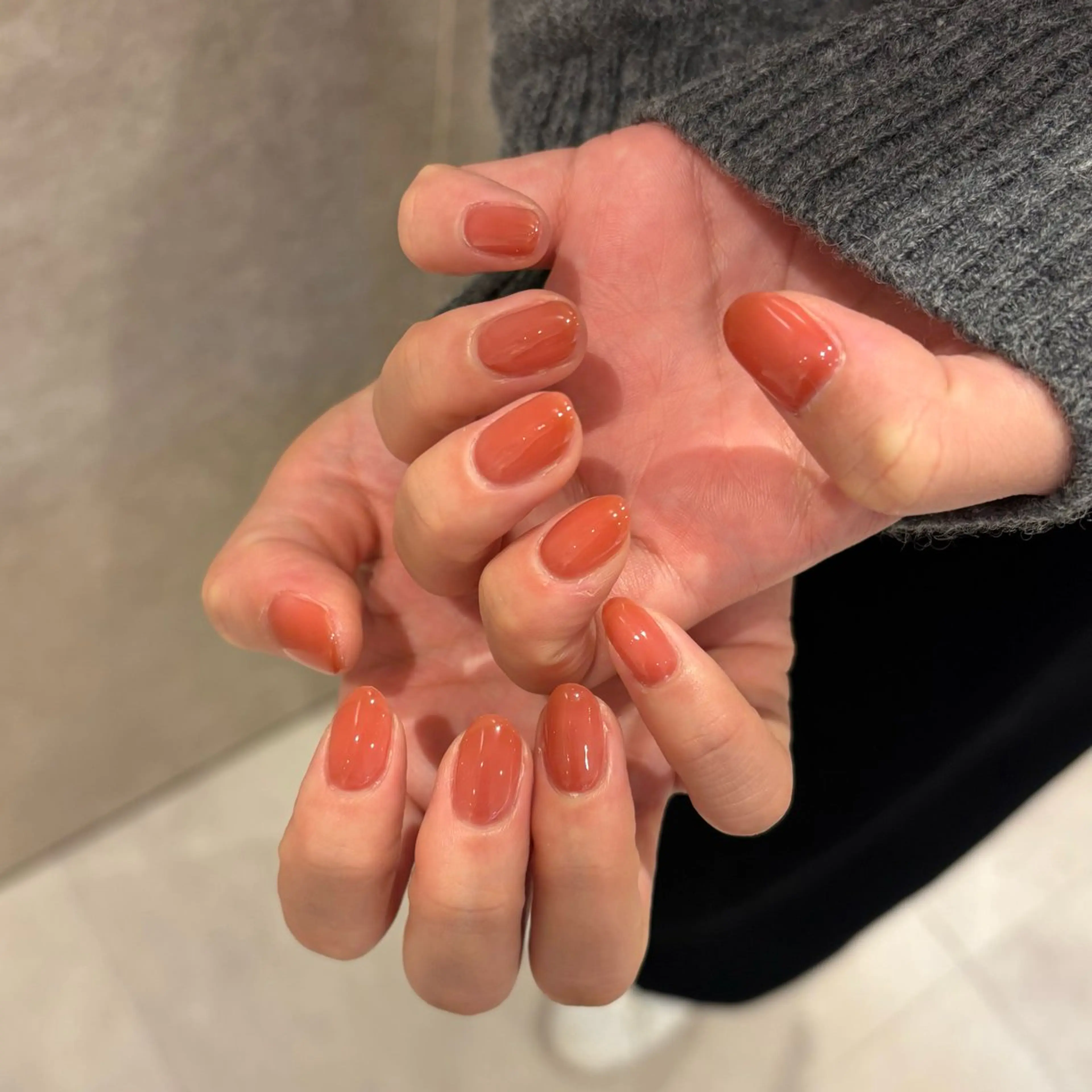 ネイル ワンカラーネイル Plus 2nd所属・Plus 2nd /miraiのネイルデザイン