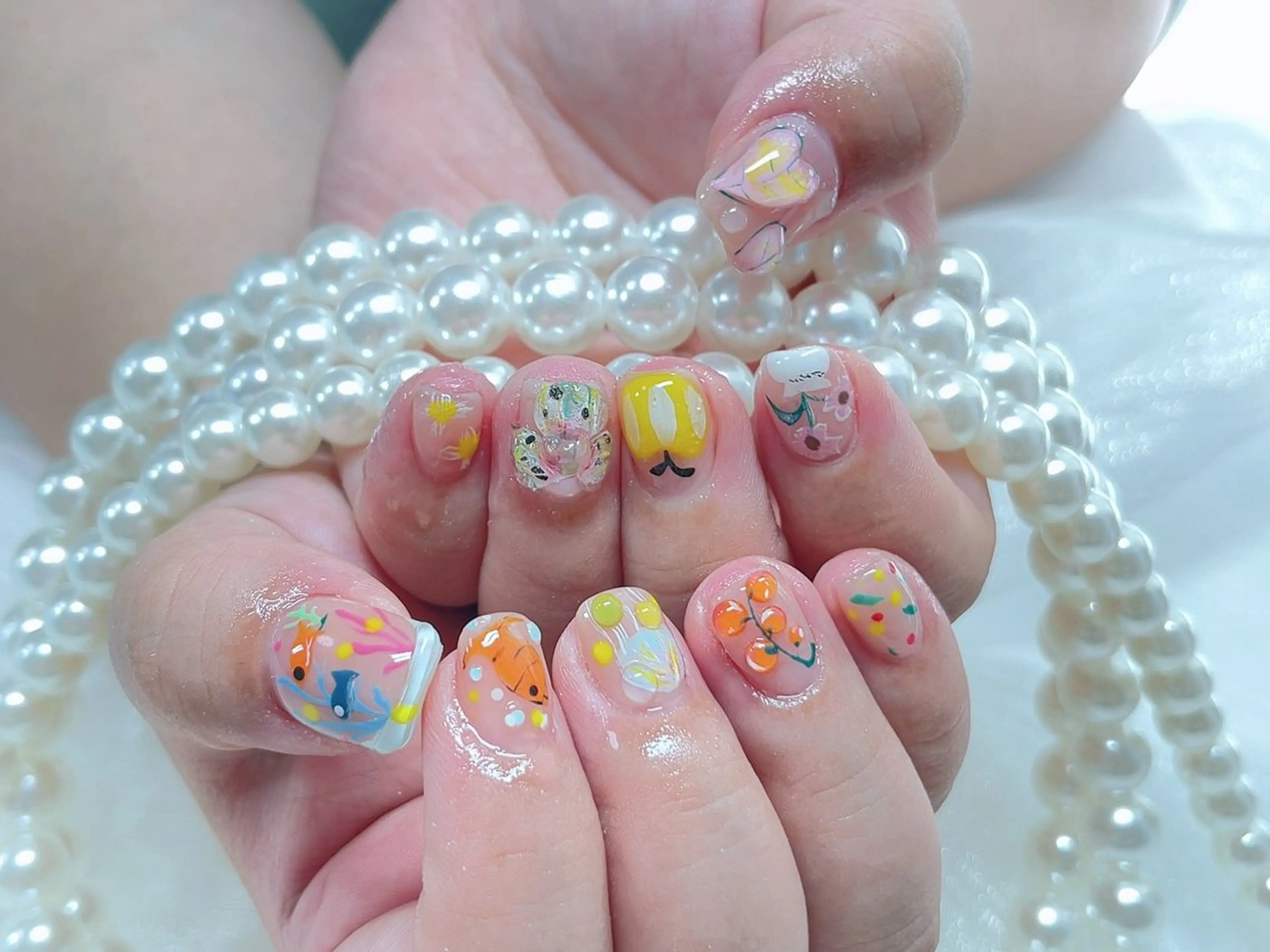 ネイル ハンドネイル か な🧚‍♀️のネイルデザイン