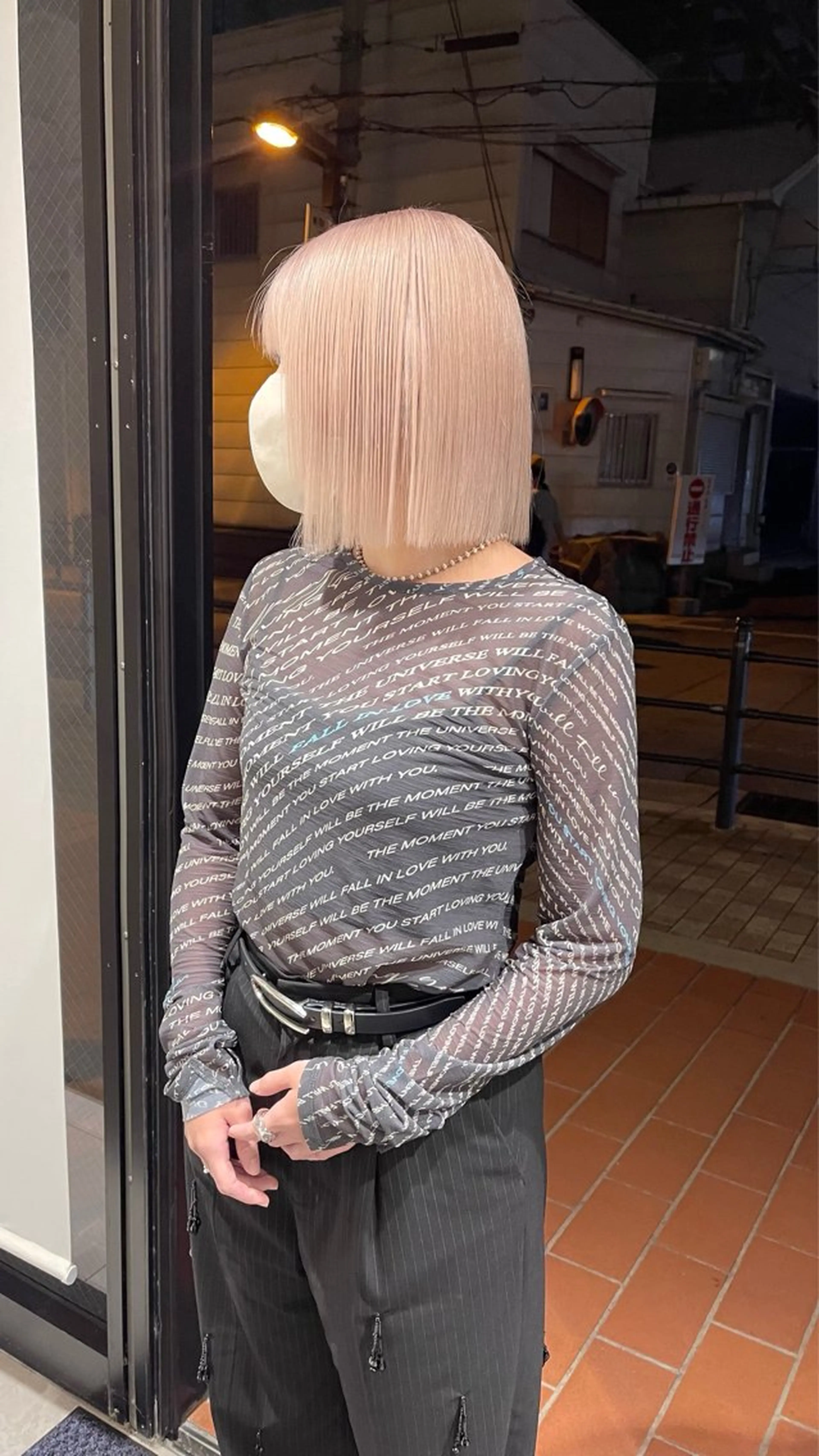 ショート カット ヘアカラー 福山 晴香のヘアスタイル