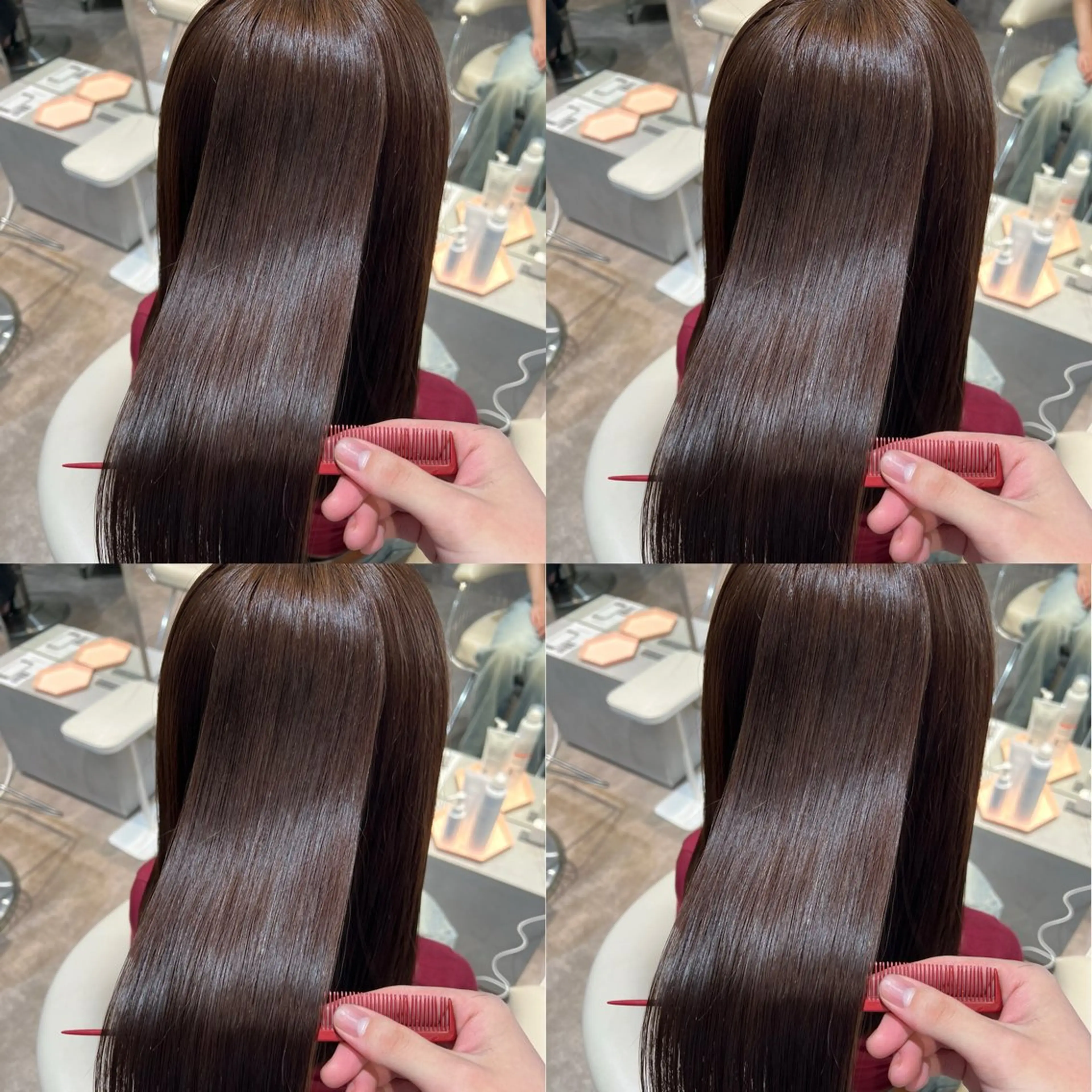 ミディアム カラー グレージュ トリートメント カット ヘアカラー トリートメント 原宿/美髪カラー 🫧TAISEIのヘアスタイル