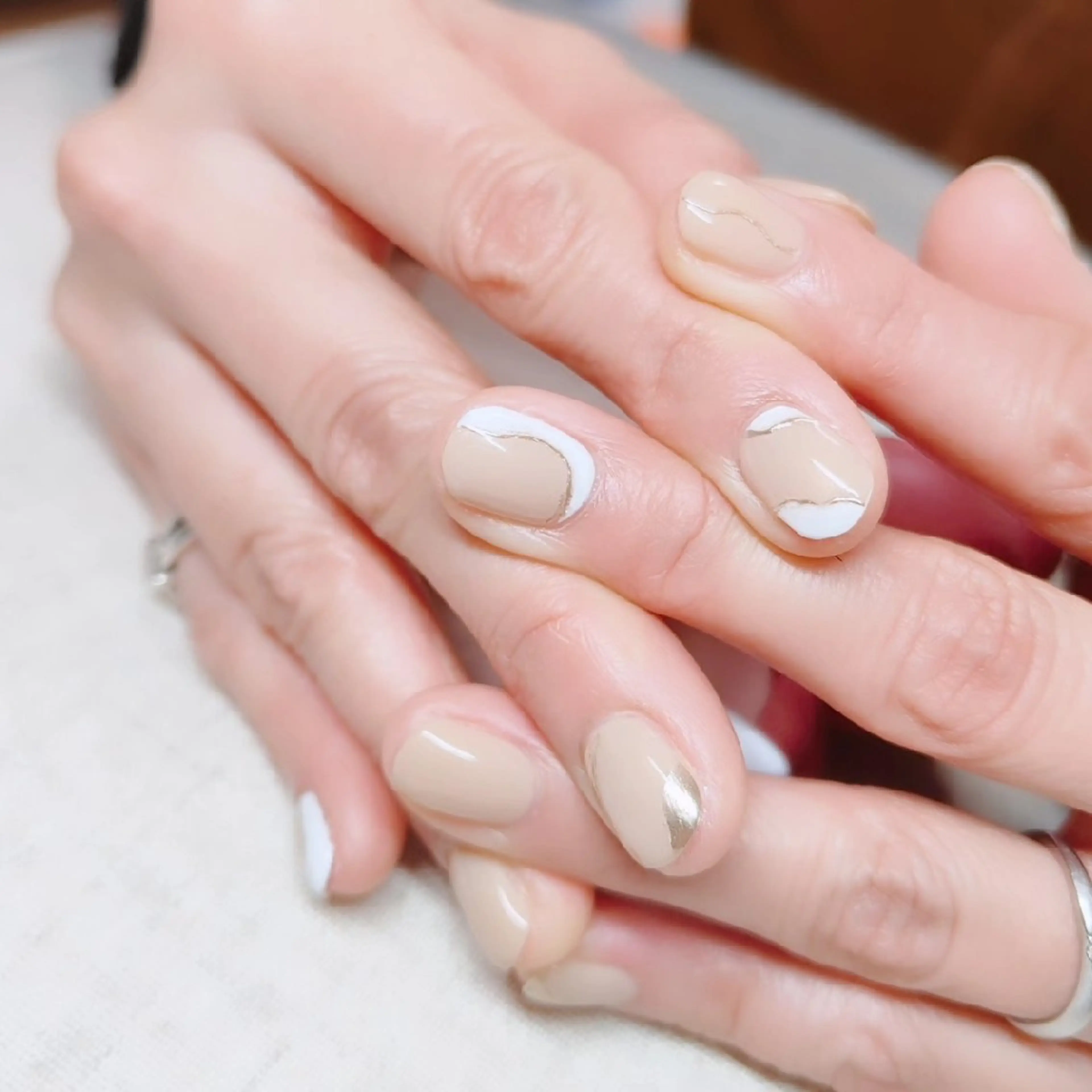ネイル 持ち込み ハンドネイル CLEAR NAILのネイルデザイン