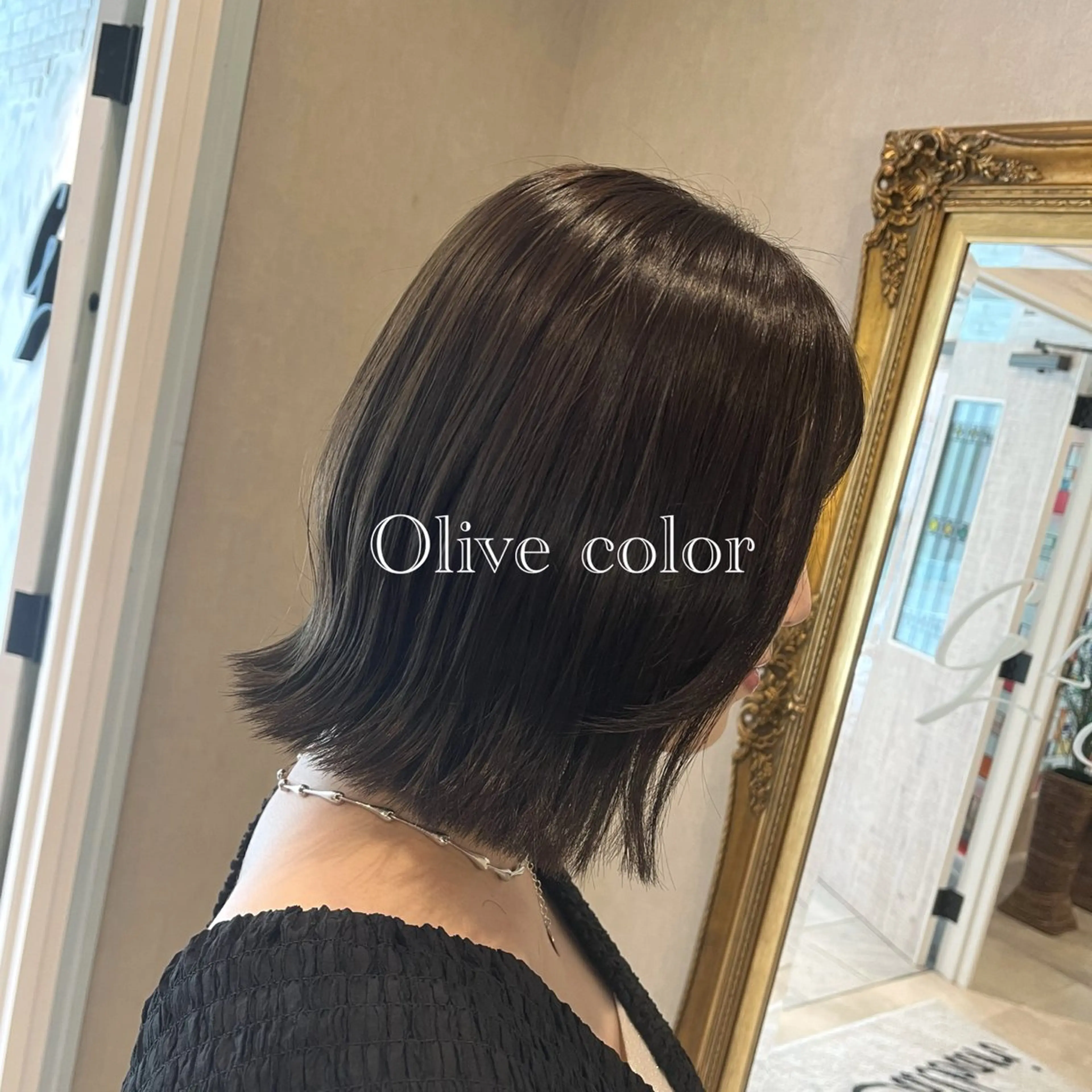 ミディアム ヘアカラー Calbari 中田 莉紗/奥州市水沢のヘアスタイル