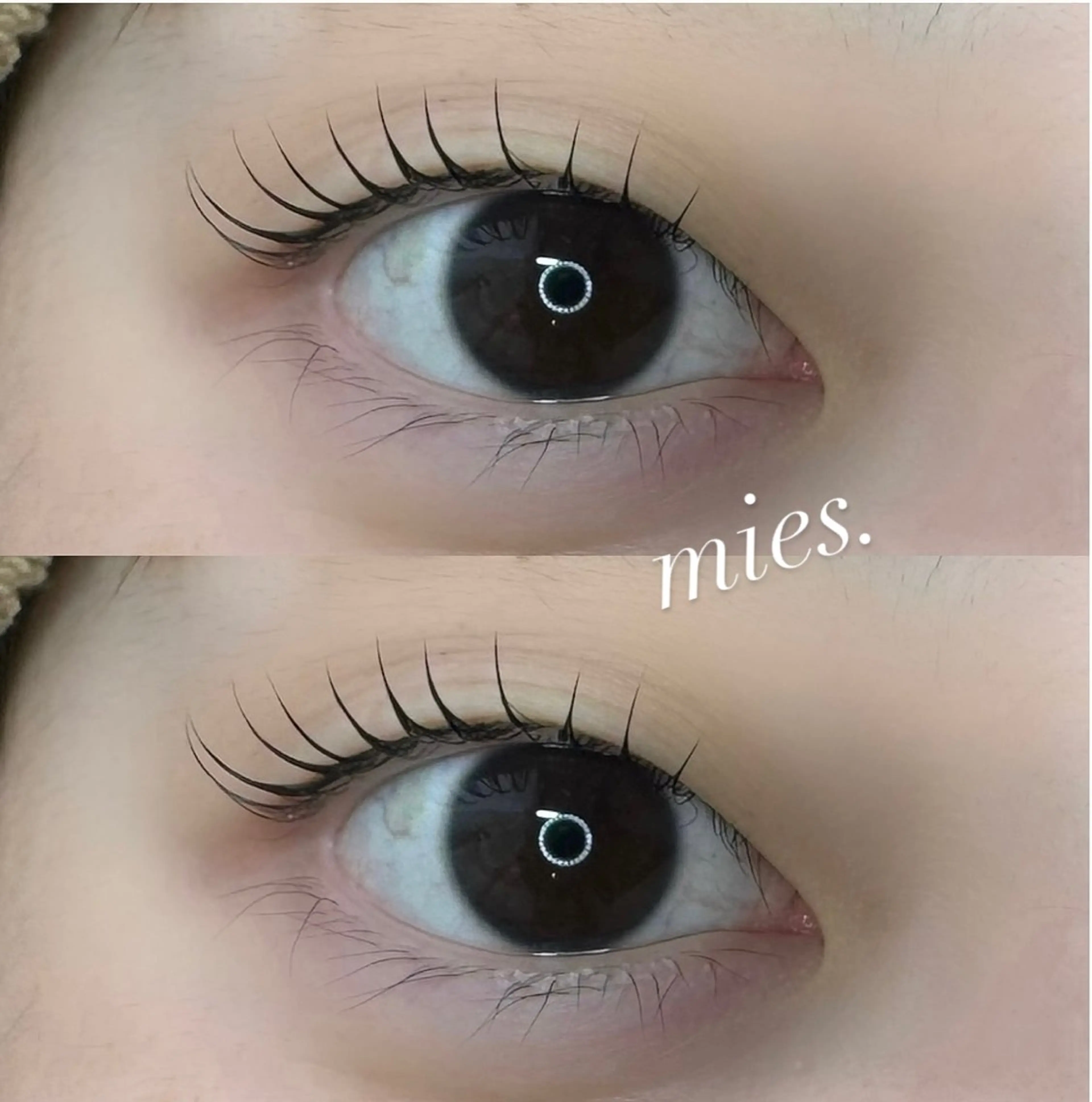 マツエク・マツパ miesnails.by eyelash所属・田中 里奈のマツエク・マツパデザイン