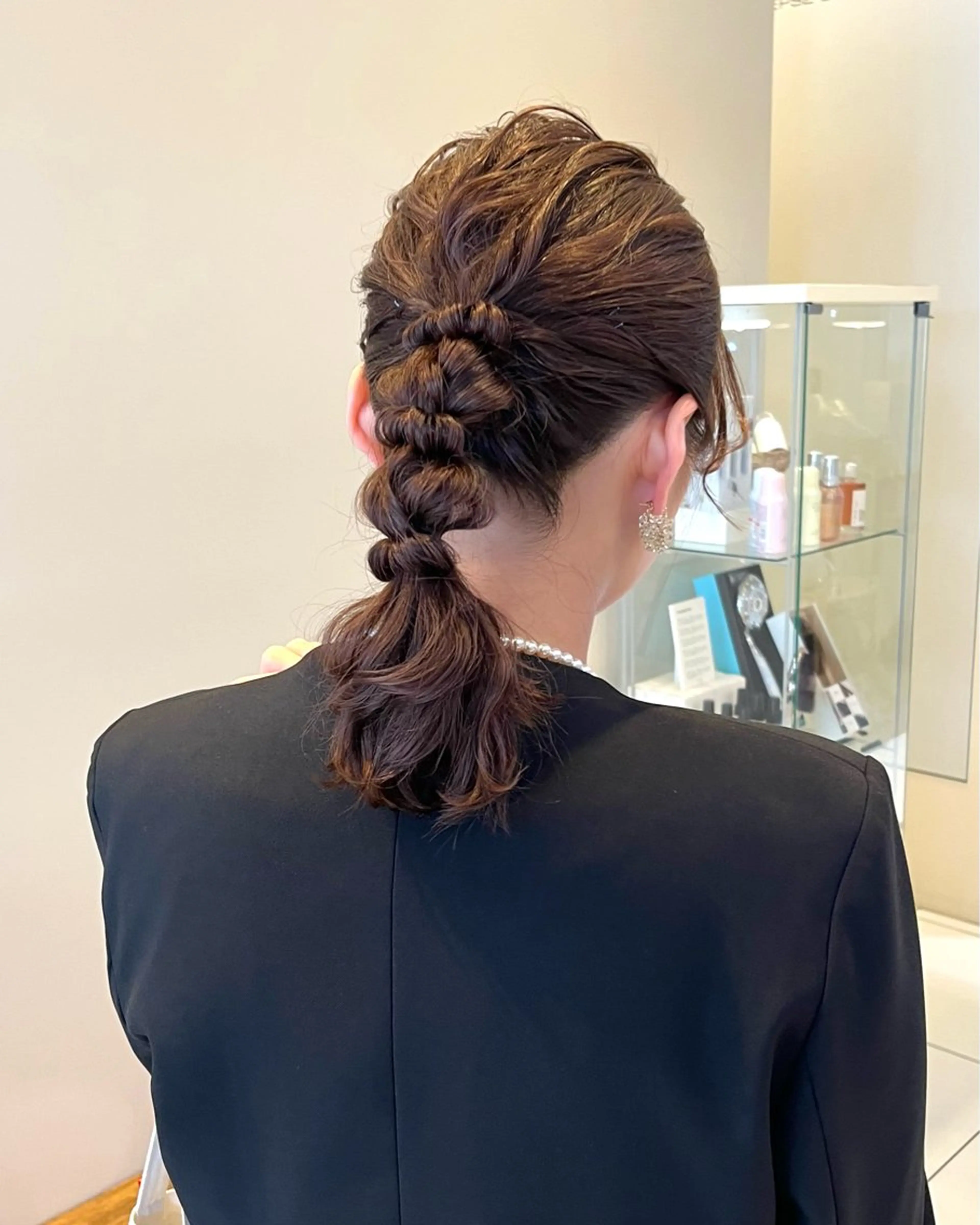 セミロング ヘアアレンジ マツエクモデル募集中 /表参道/宇佐見綾花のマツエク・マツパデザイン