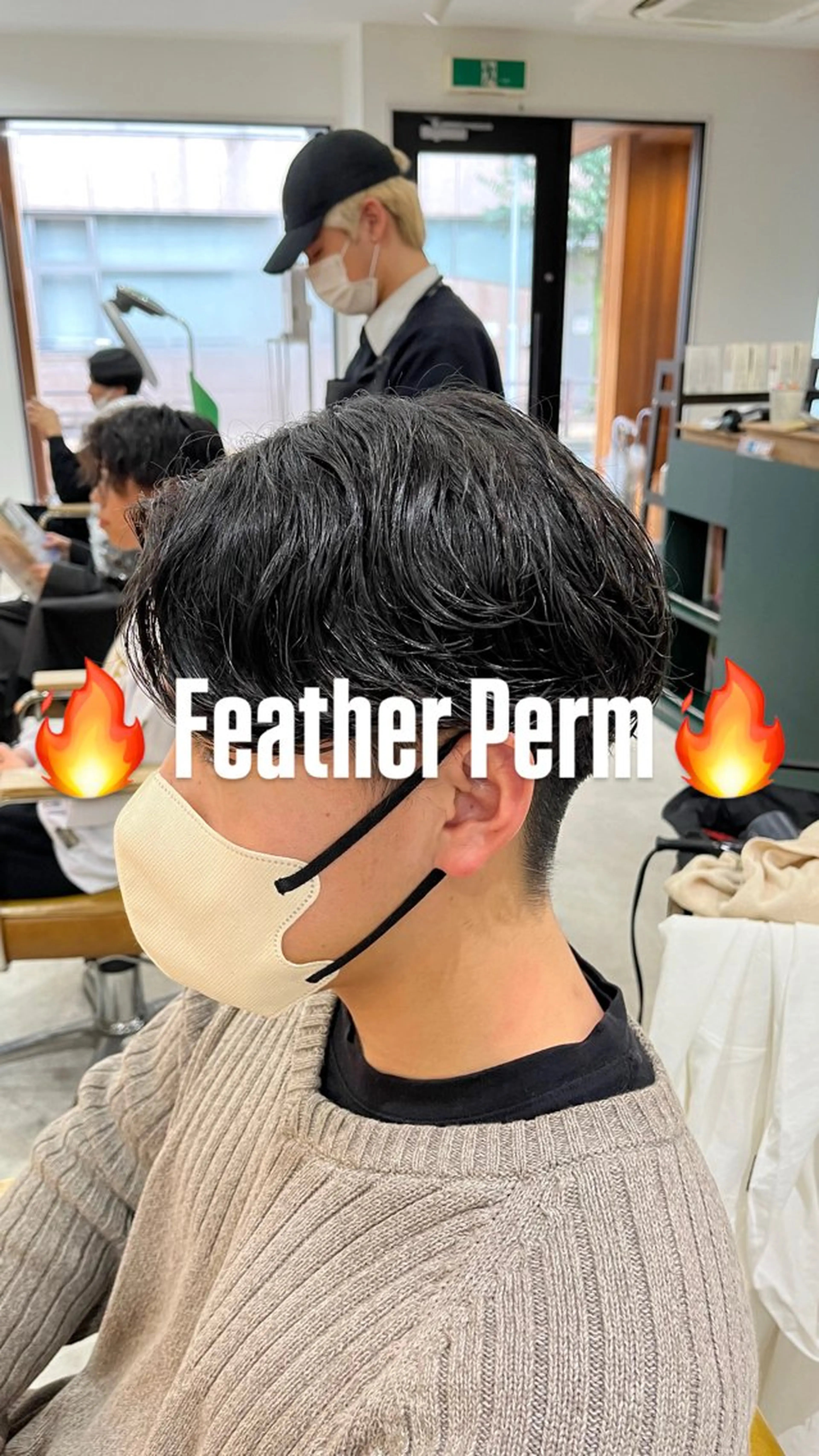 パーマ メンズ フェザーパーマ メンズパーマ 🔥メンズ特化パーマ /牧野成瀬🔥のヘアスタイル