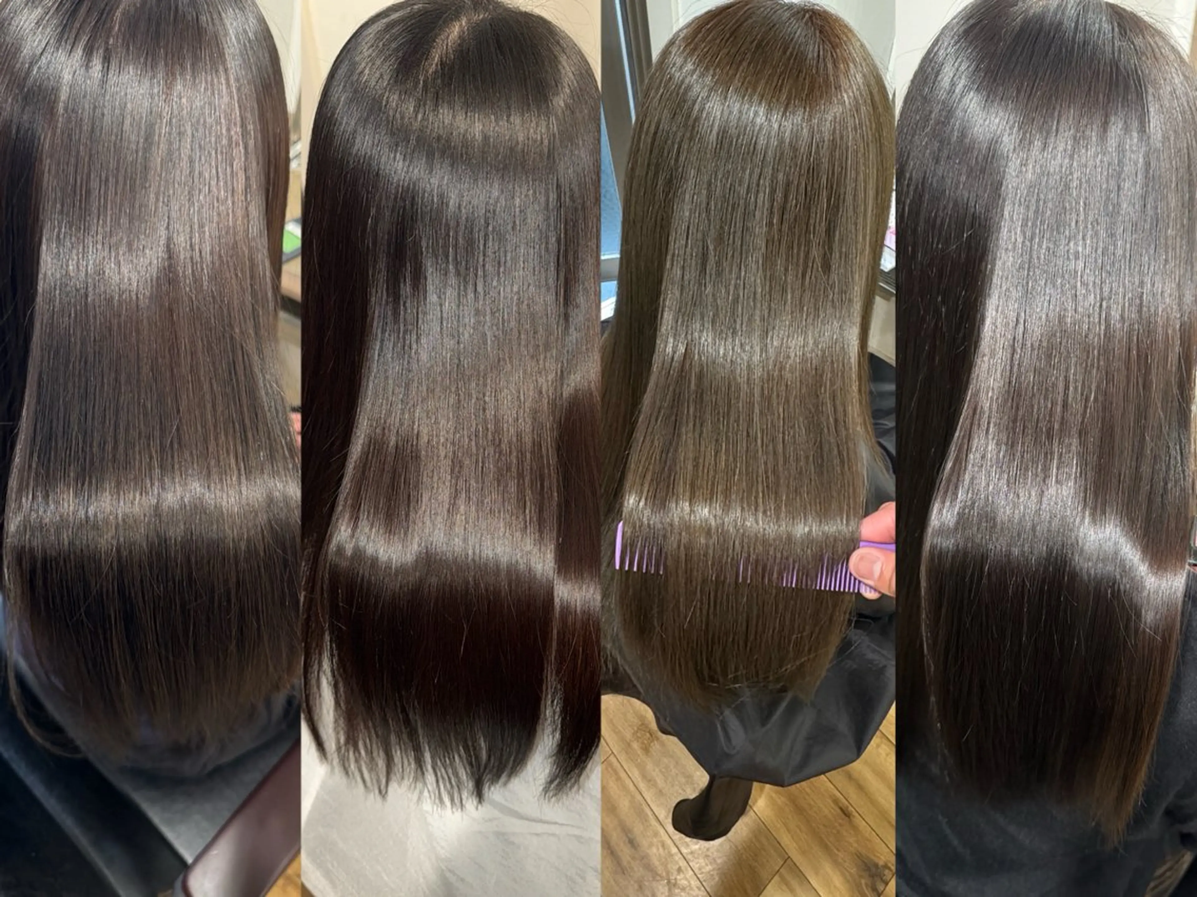 ⭐️最高級の艶髪に💆‍♀️‼️カット+カラー+最高級6工程oggiottoトリートメントの写真