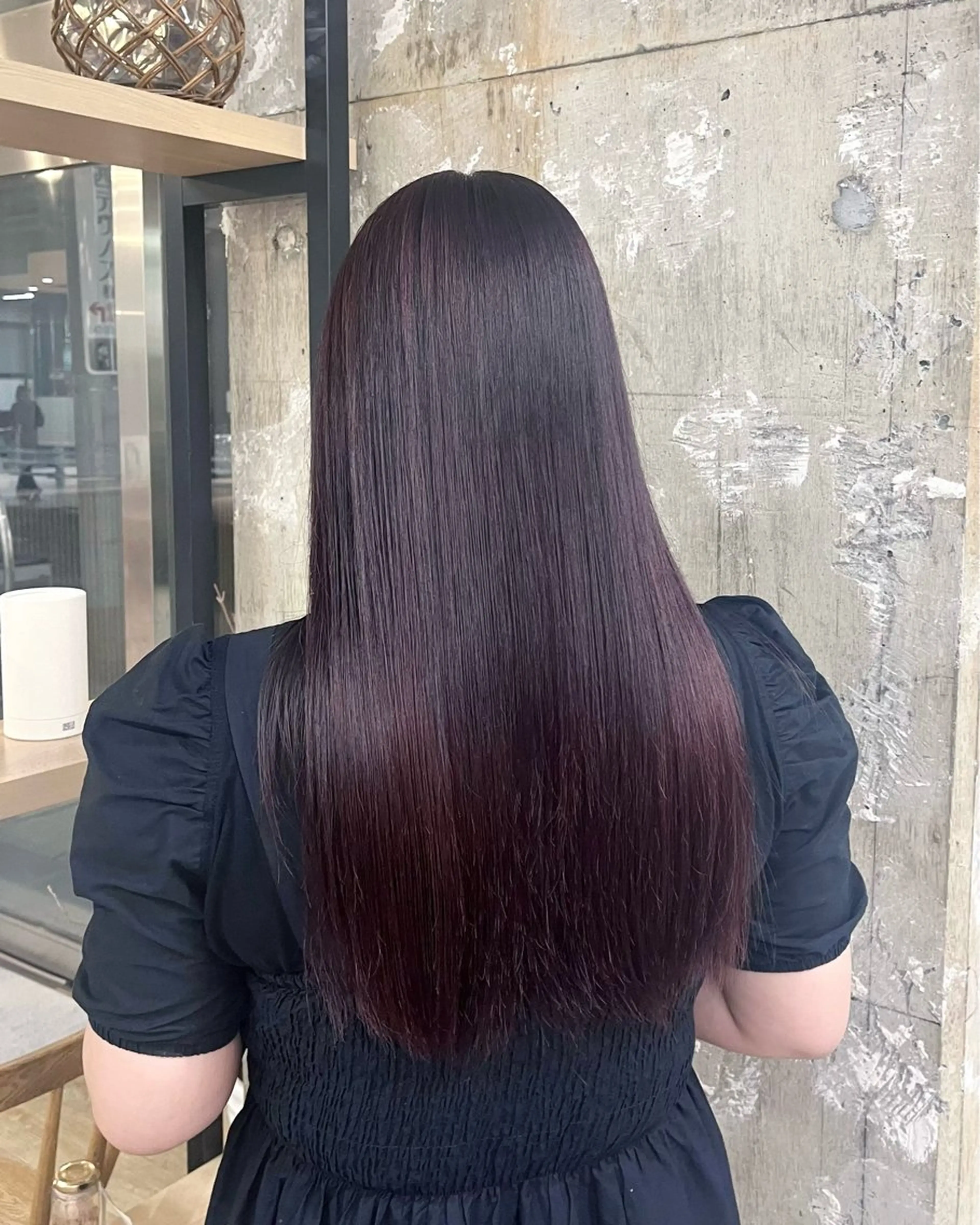 ロング カラー 寒色 ♡ レイヤー ┊︎miyuのヘアスタイル