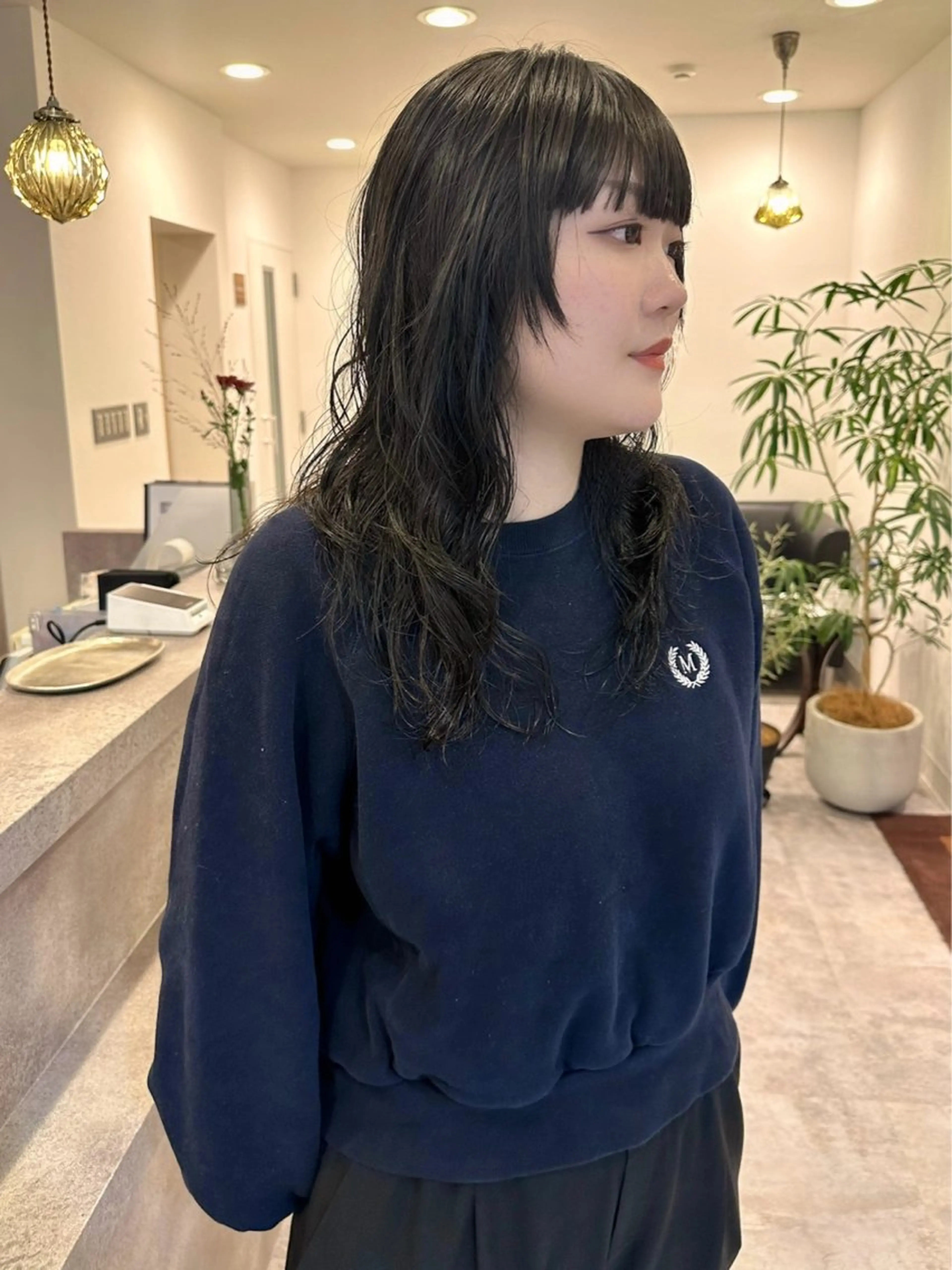 ロング パーマ カット パーマ lelu所属・lelu / 佐々木のヘアスタイル