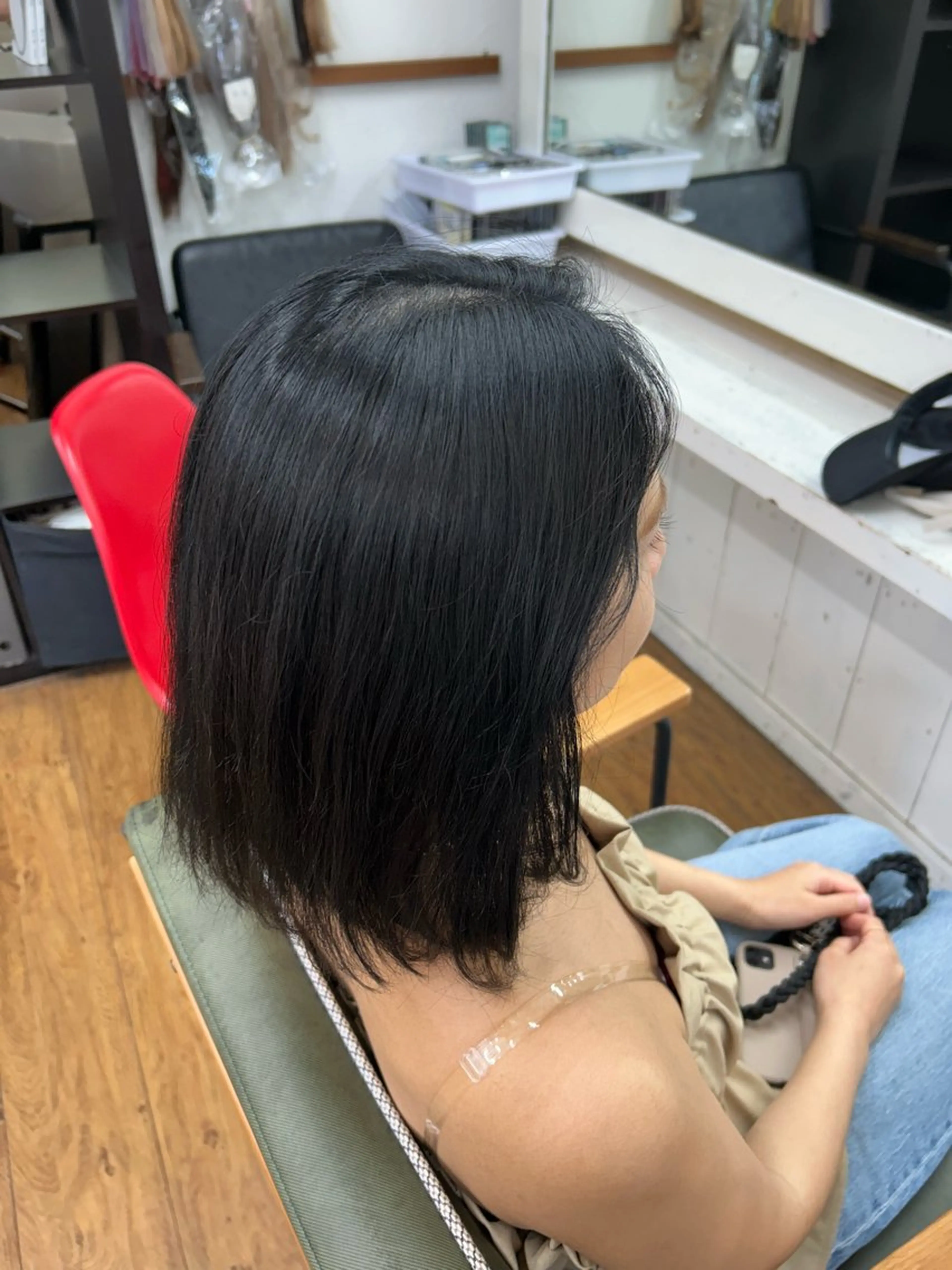 カラー ヘアカラー 齊藤 礼華のヘアスタイル
