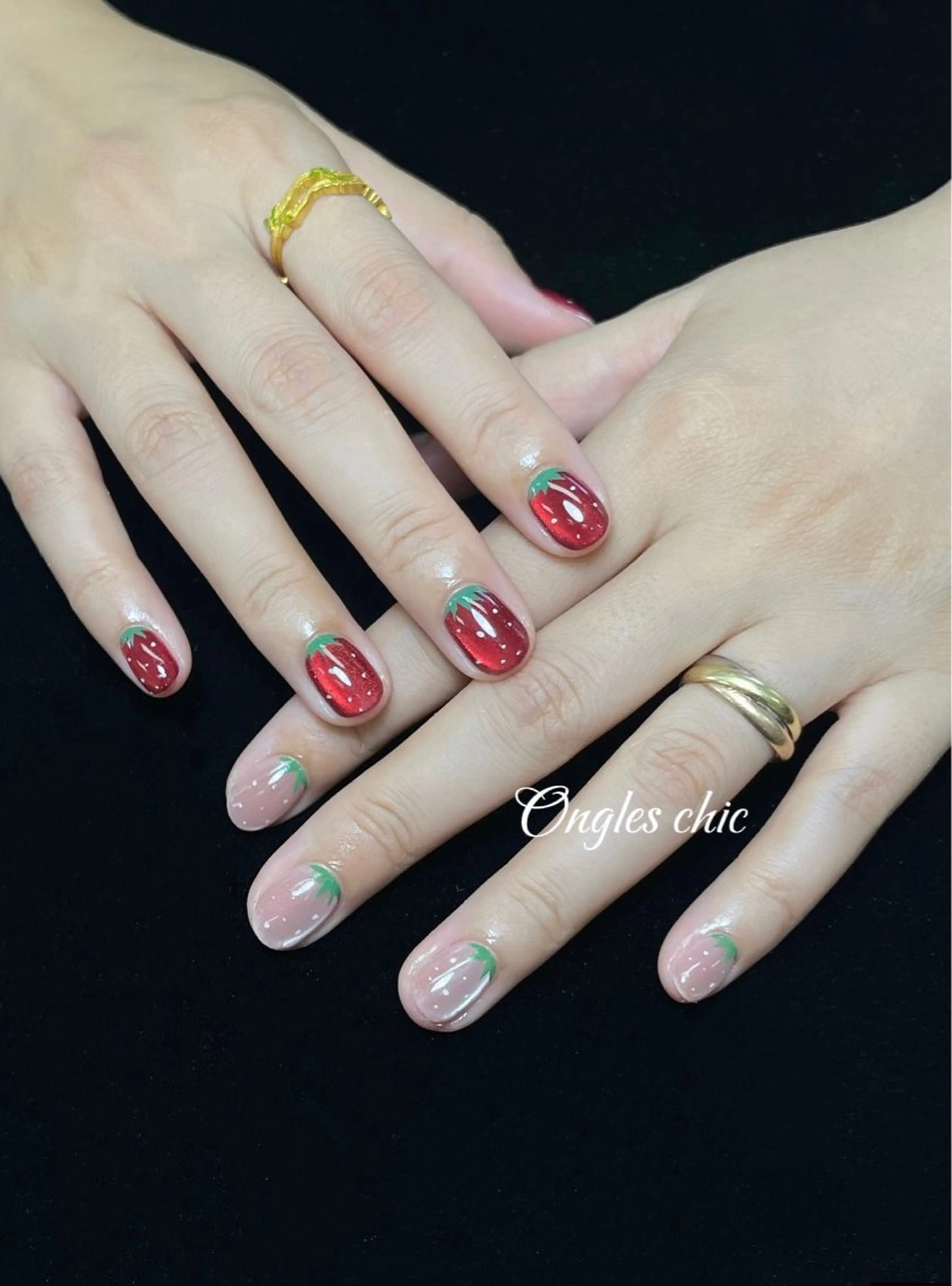 ネイル ハンドネイル ハンドケア ongles chicのネイルデザイン