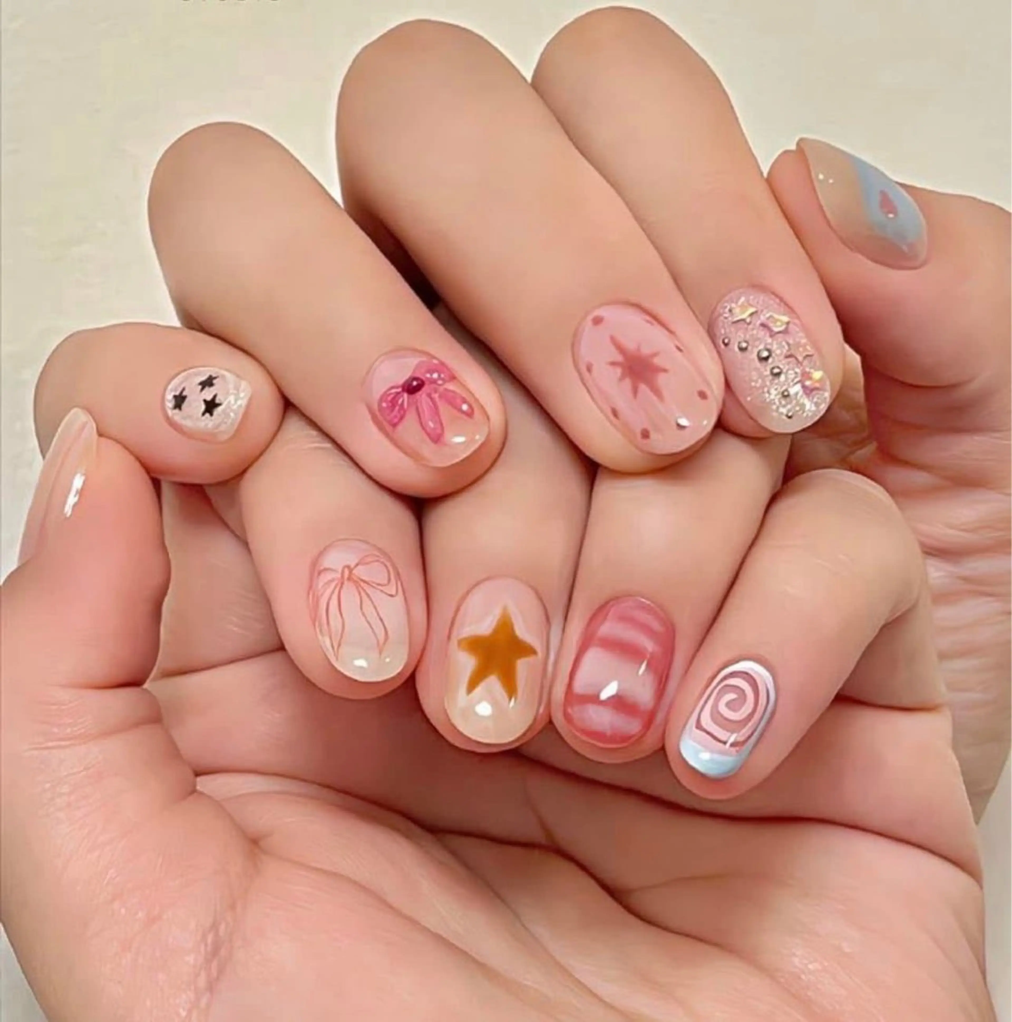 ネイル ハンドネイル Rose Ana.Chuoのネイルデザイン