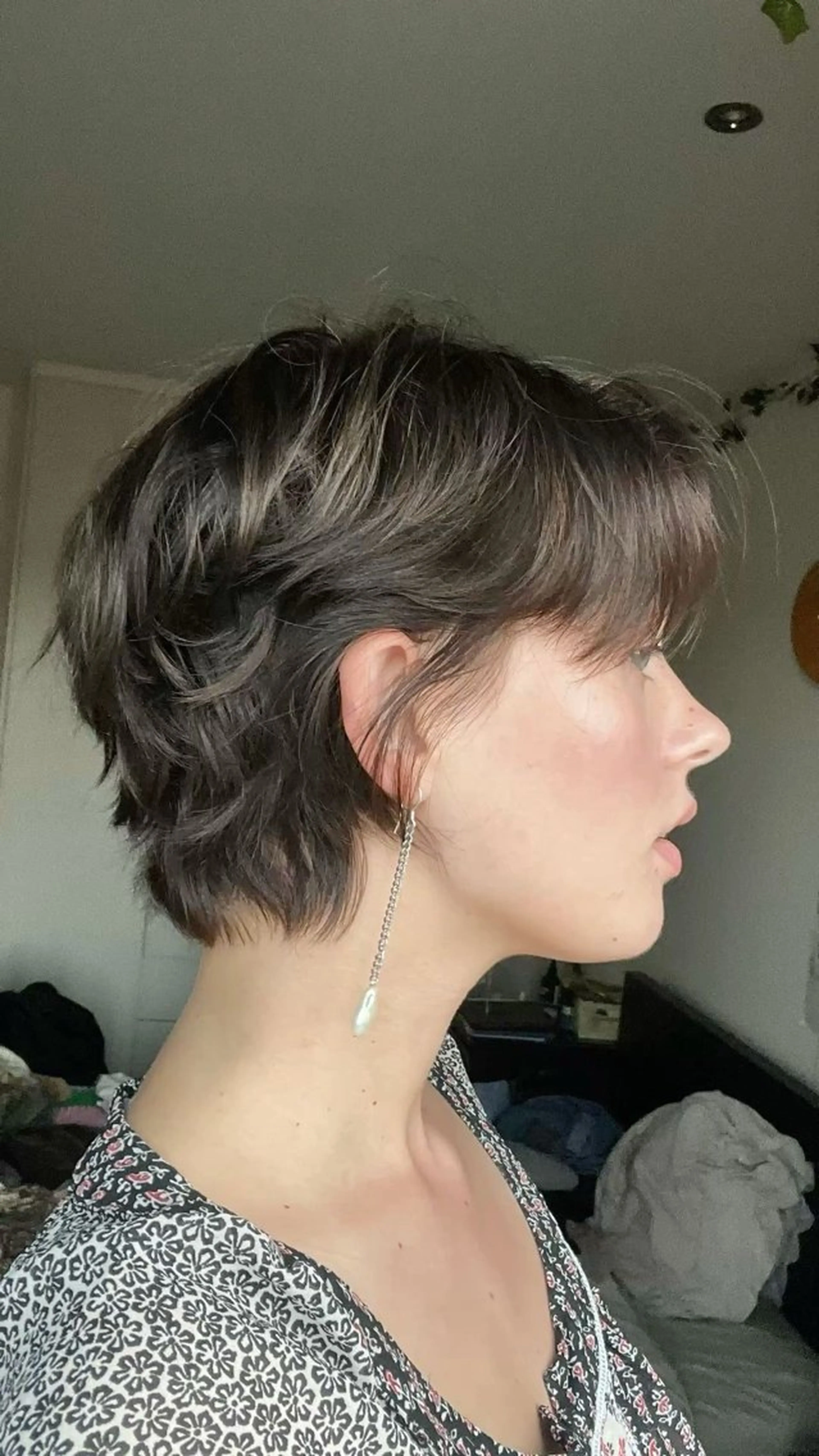 ショート カラー ヘアカラー 目黒 花奈のヘアスタイル