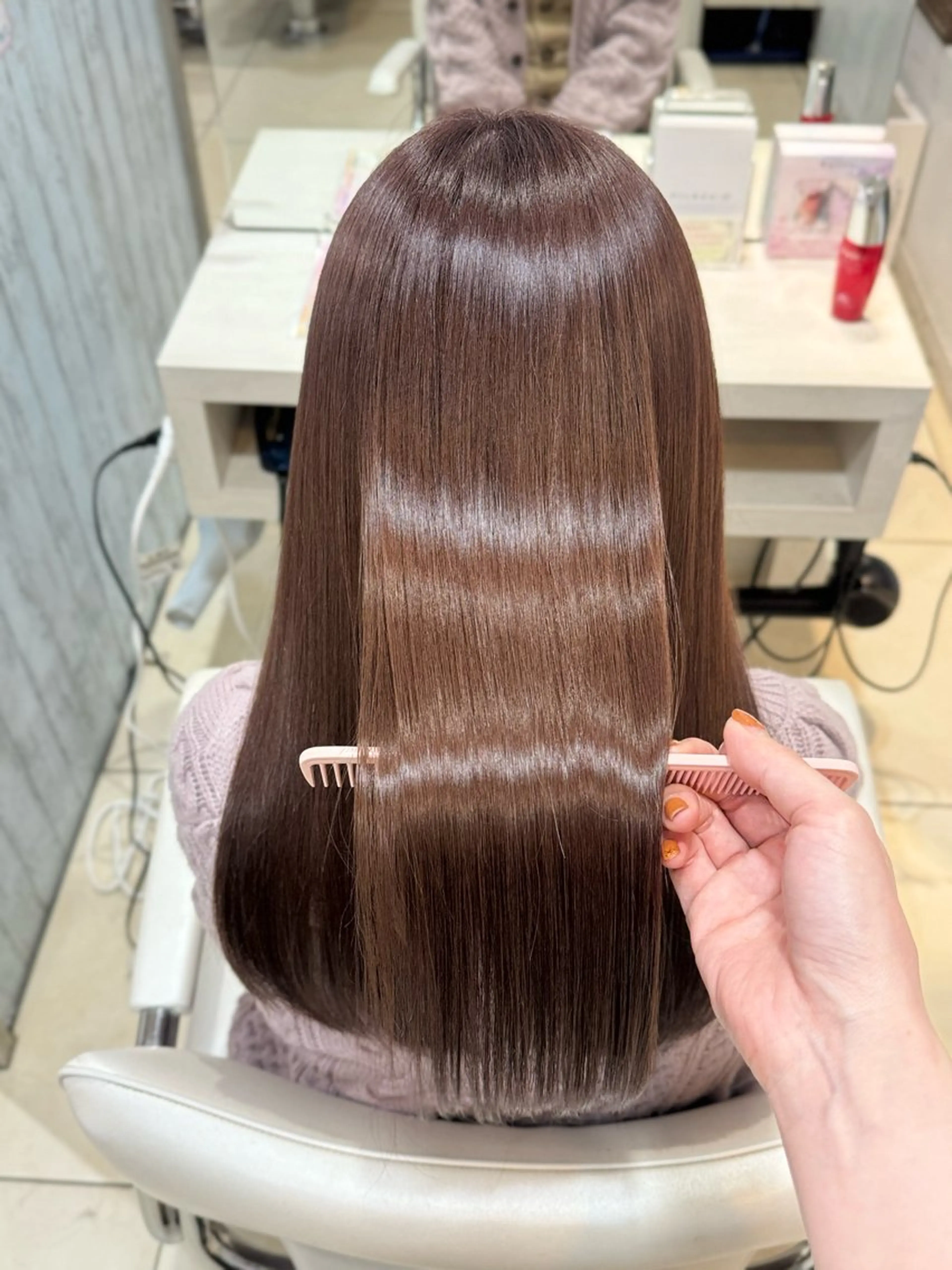 ロング 💎艶髪💎 町田莉彩のヘアスタイル