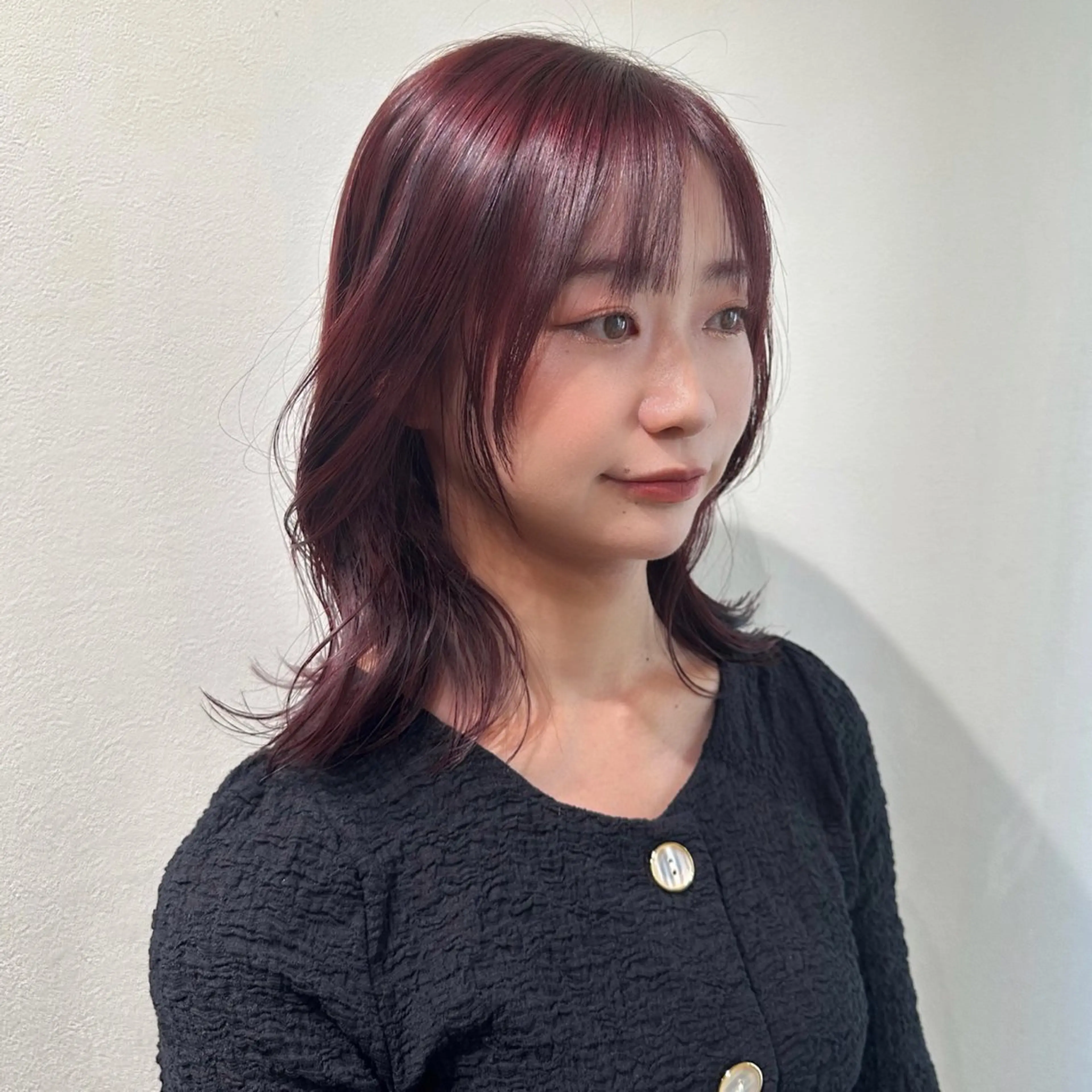 ミディアム カラー ヘアカラー トリートメント メンズ特化🏹カット パーマ/チヒロ🤍のヘアスタイル