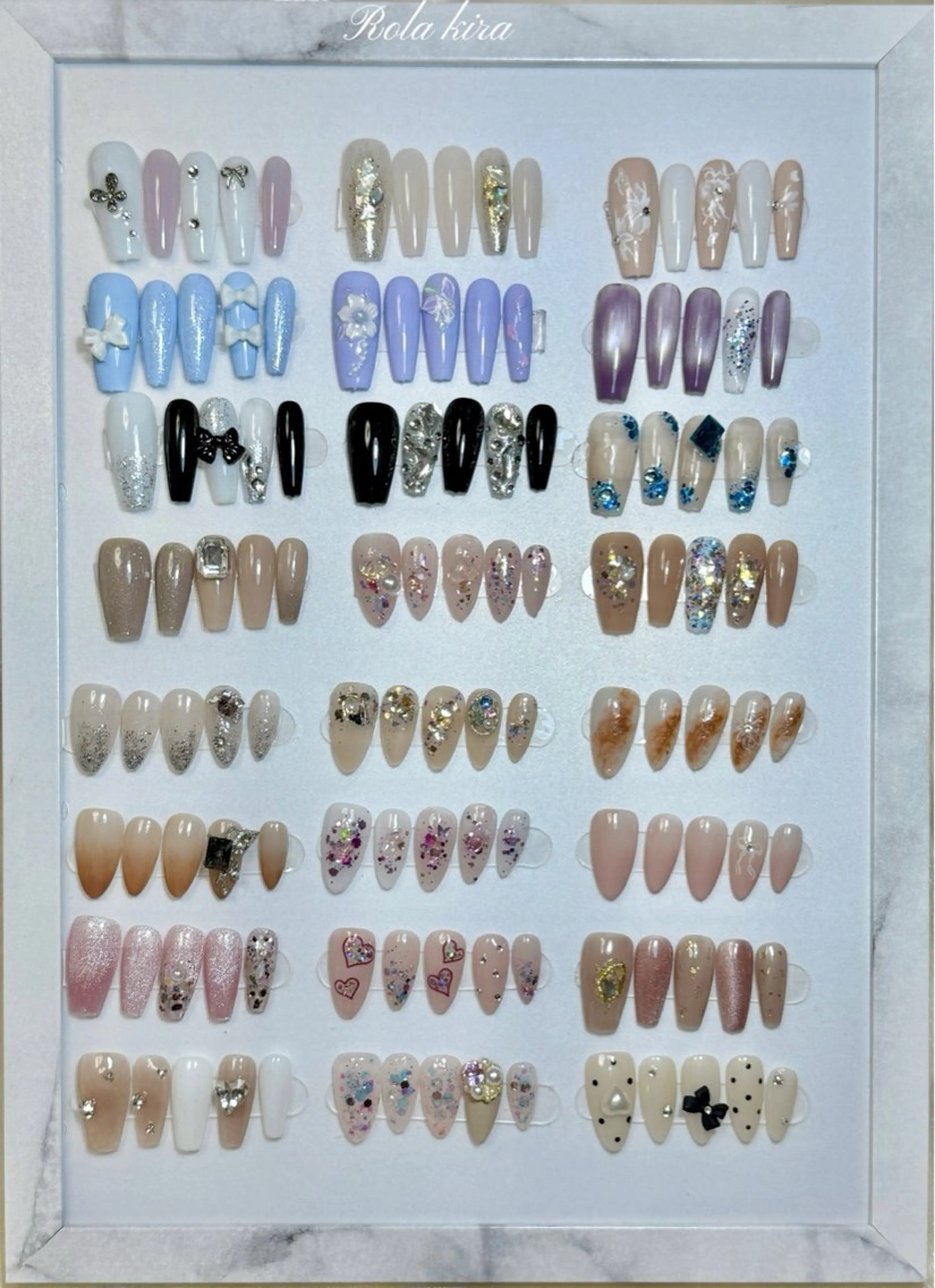 ネイル チークネイル 長さ出し フレンチネイル ジェルネイル 韓国ネイル ハンドネイル Rola kira nail salon所属・Rola kira 麗のネイルデザイン