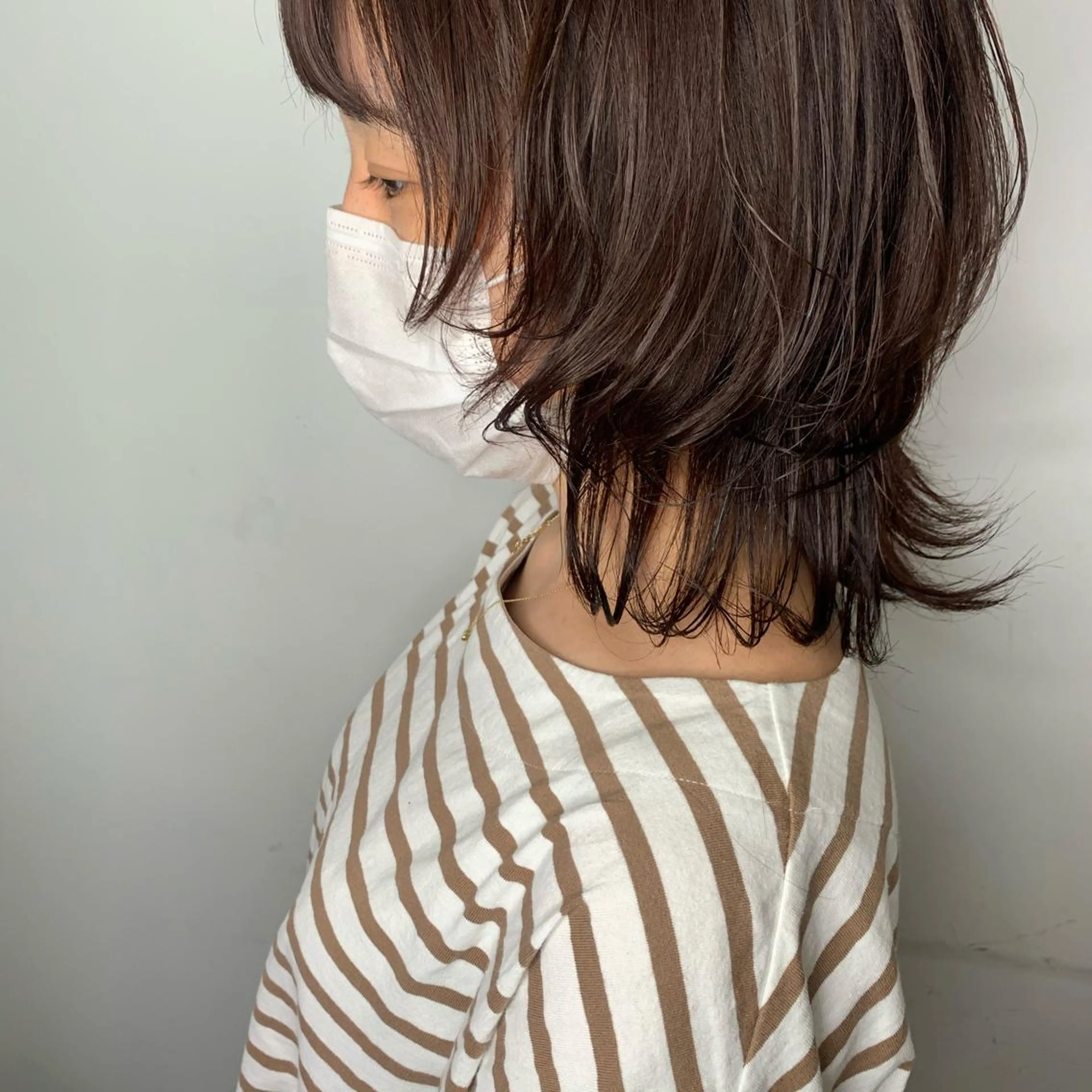 ショート ウルフカット カット AMI ウルフパーマ/メンズのヘアスタイル