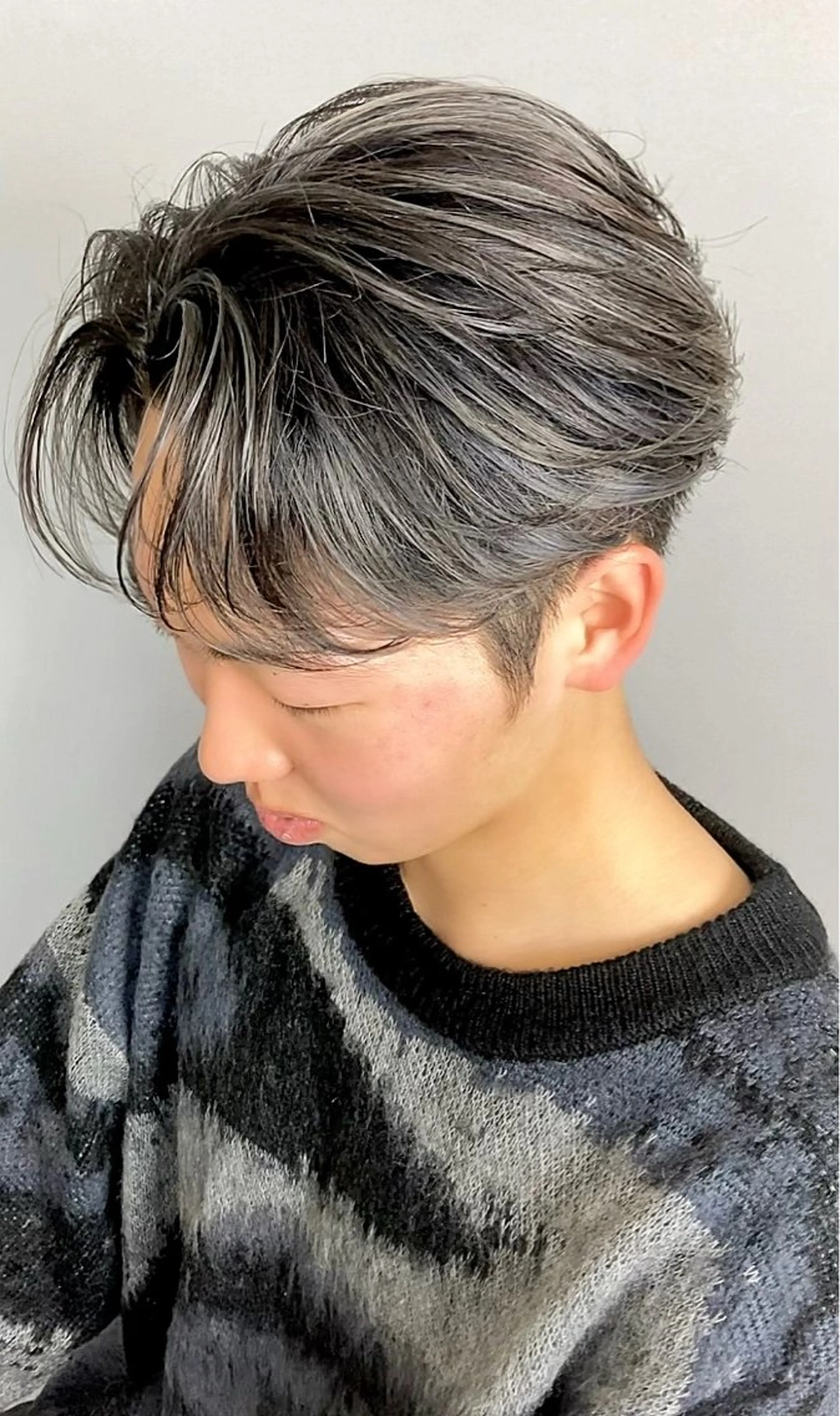 メンズバレイヤージュの写真