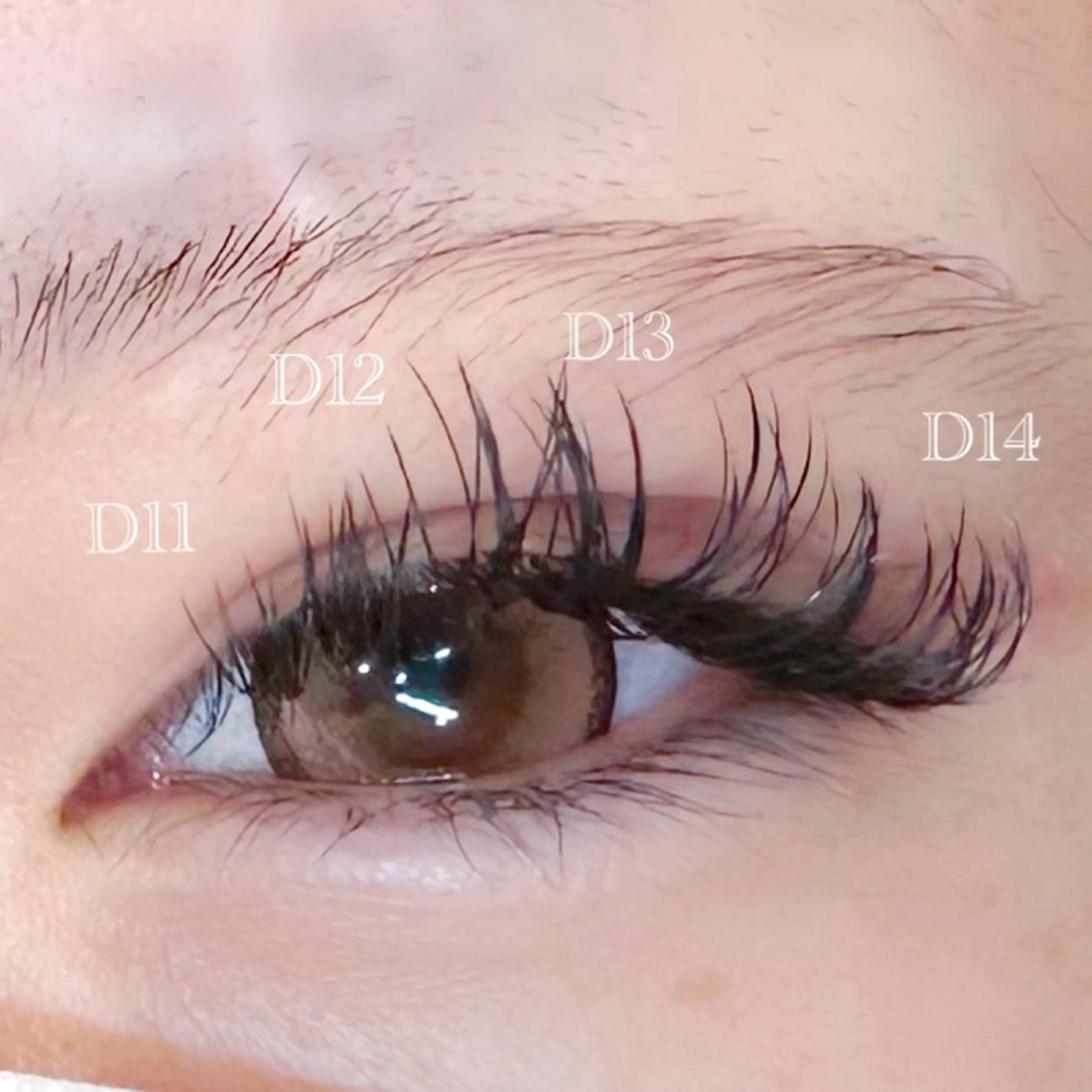 マツエク・マツパ Reciel 山下のマツエク・マツパデザイン